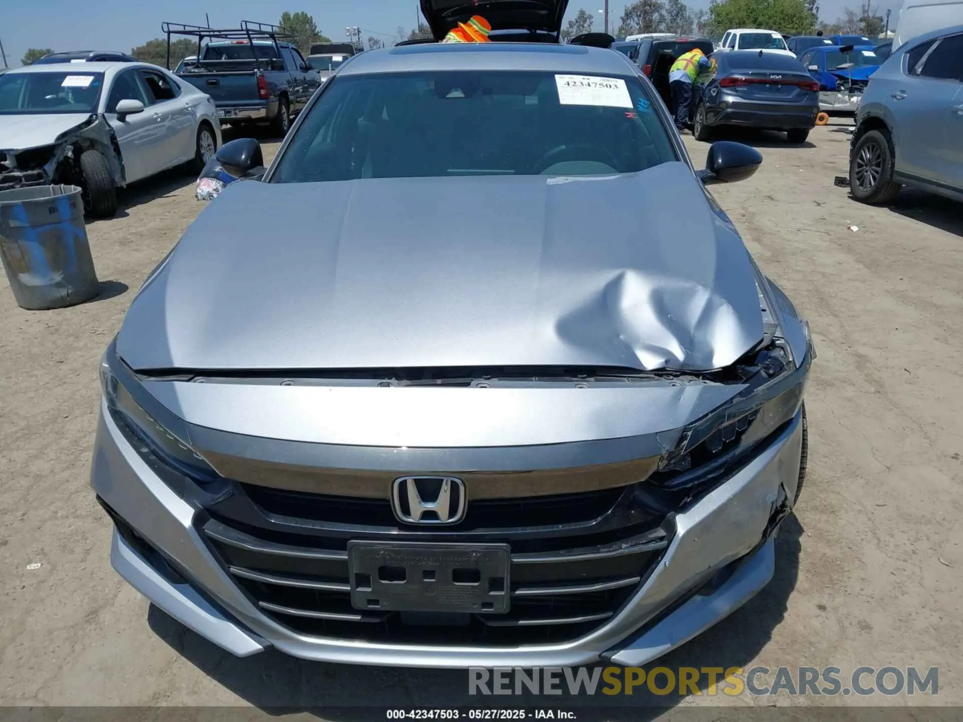 12 Photograph of a damaged car 1HGCV2F31MA006127 HONDA ACCORD 2021