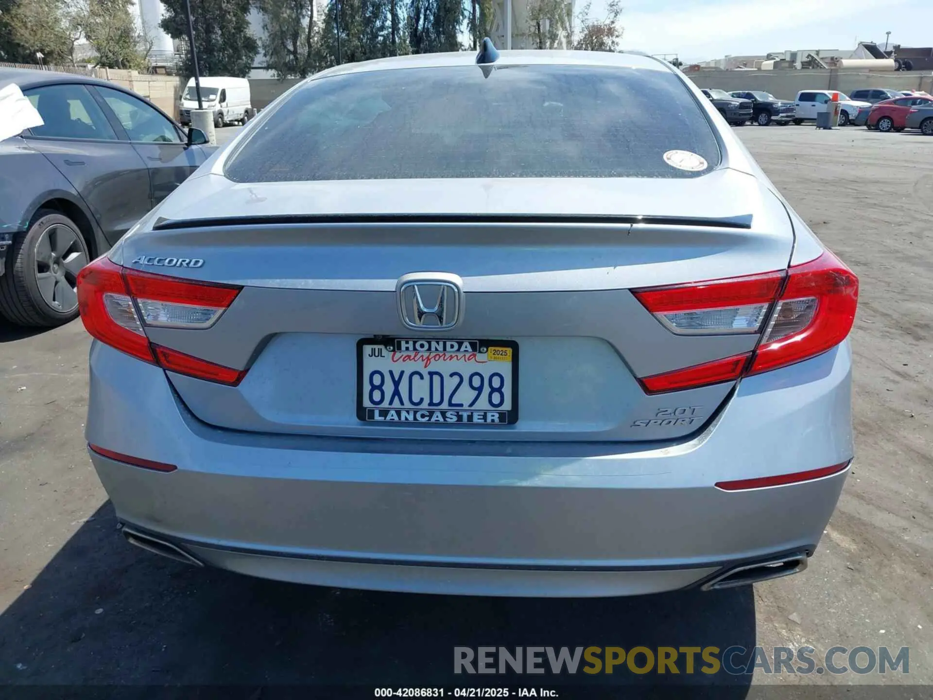 16 Photograph of a damaged car 1HGCV2F31MA021291 HONDA ACCORD 2021