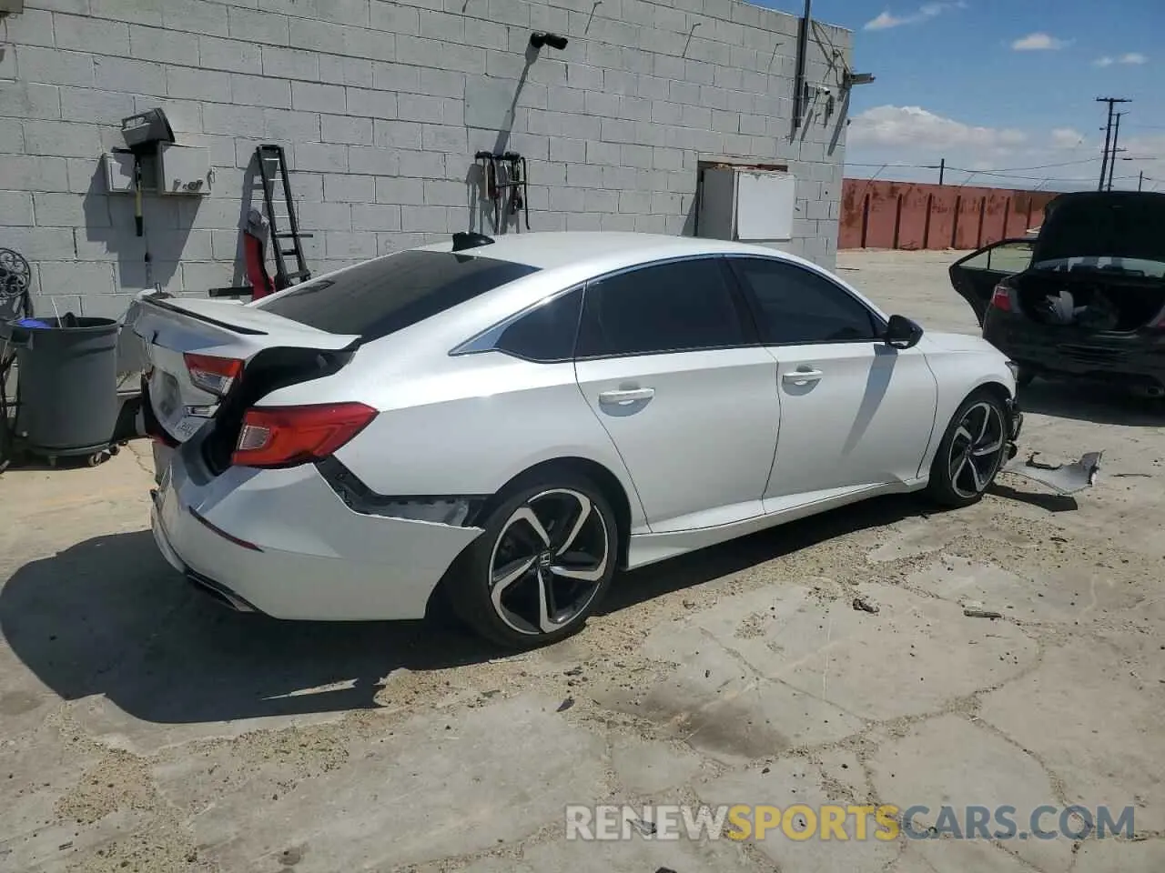 3 Photograph of a damaged car 1HGCV2F31MA021405 HONDA ACCORD 2021