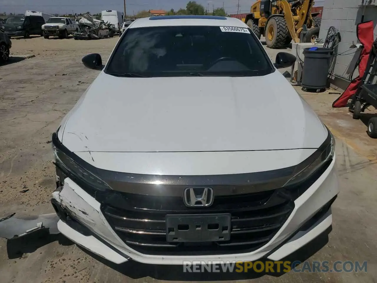 5 Photograph of a damaged car 1HGCV2F31MA021405 HONDA ACCORD 2021