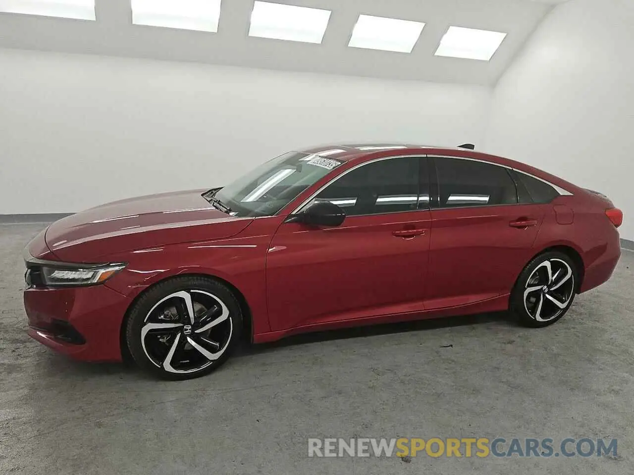 1 Photograph of a damaged car 1HGCV2F31MA021825 HONDA ACCORD 2021