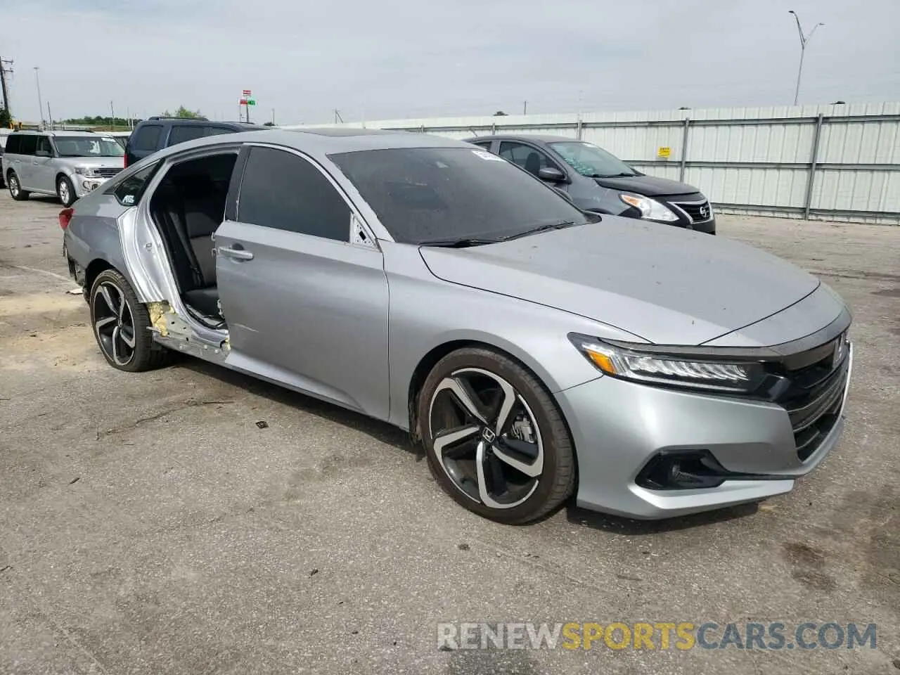 4 Photograph of a damaged car 1HGCV2F31MA026412 HONDA ACCORD 2021