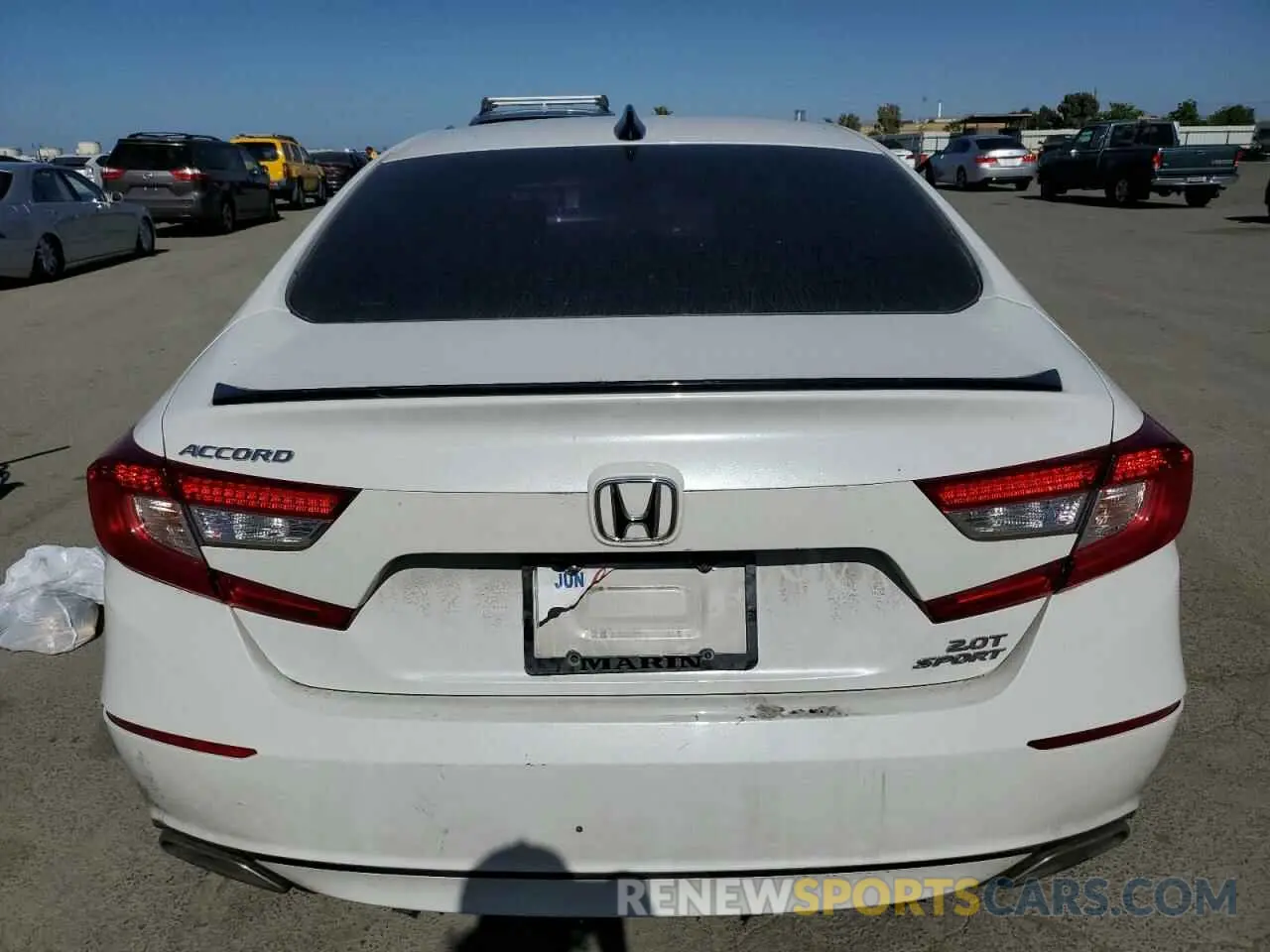 6 Photograph of a damaged car 1HGCV2F31MA026605 HONDA ACCORD 2021