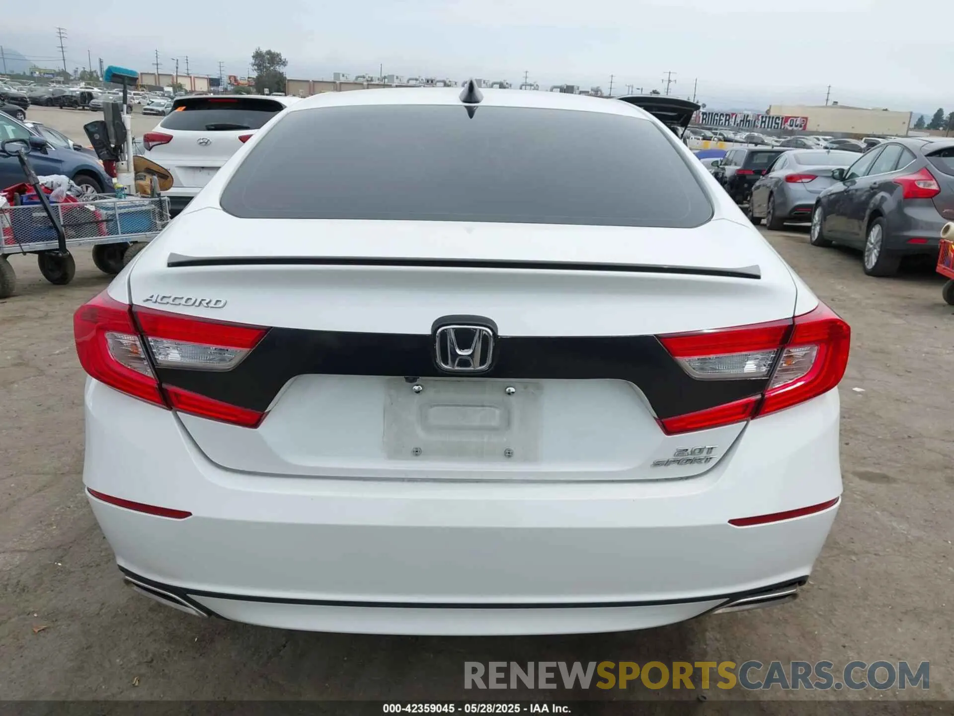 16 Photograph of a damaged car 1HGCV2F32MA007691 HONDA ACCORD 2021