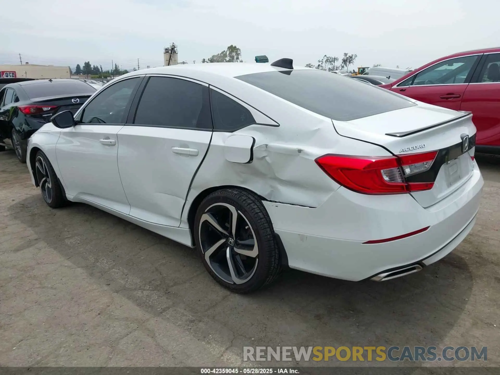 3 Photograph of a damaged car 1HGCV2F32MA007691 HONDA ACCORD 2021