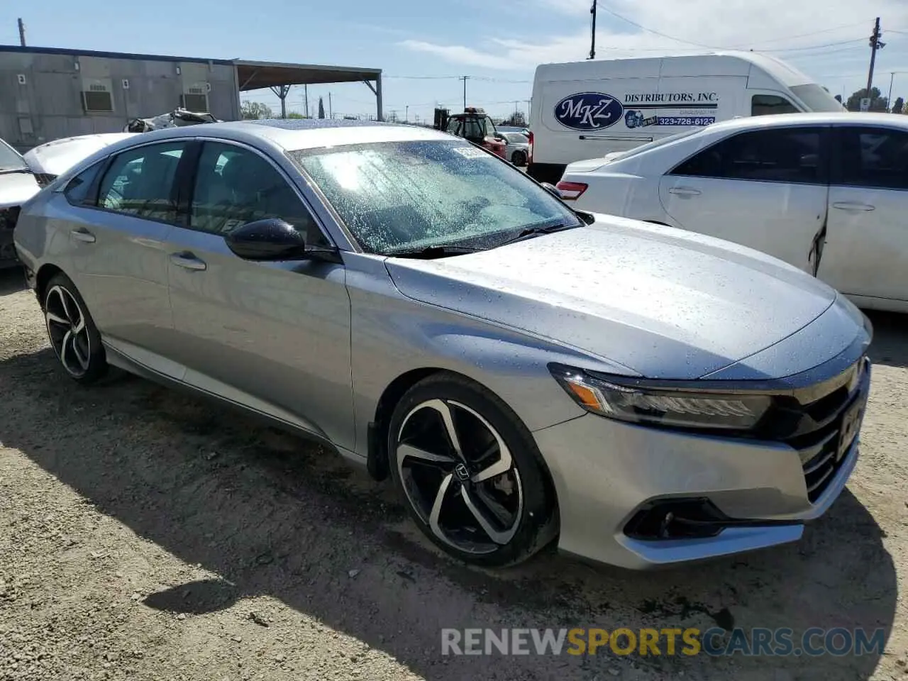 4 Photograph of a damaged car 1HGCV2F32MA028590 HONDA ACCORD 2021