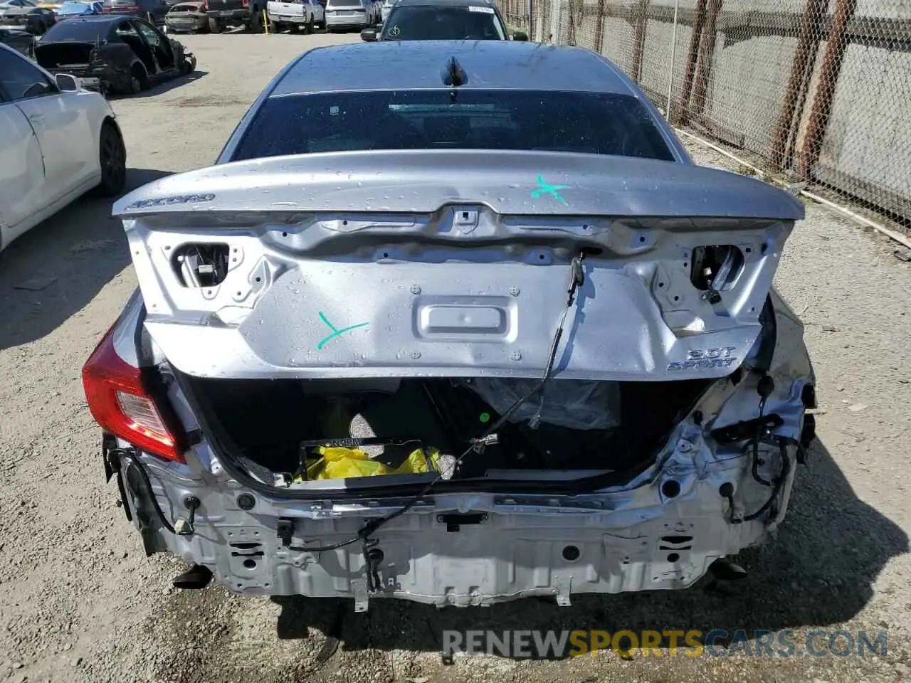 6 Photograph of a damaged car 1HGCV2F32MA028590 HONDA ACCORD 2021