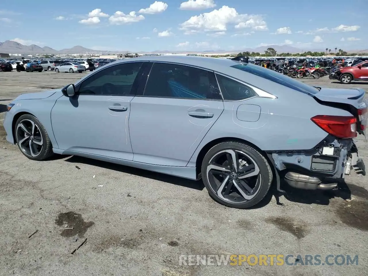 2 Photograph of a damaged car 1HGCV2F33MA002385 HONDA ACCORD 2021