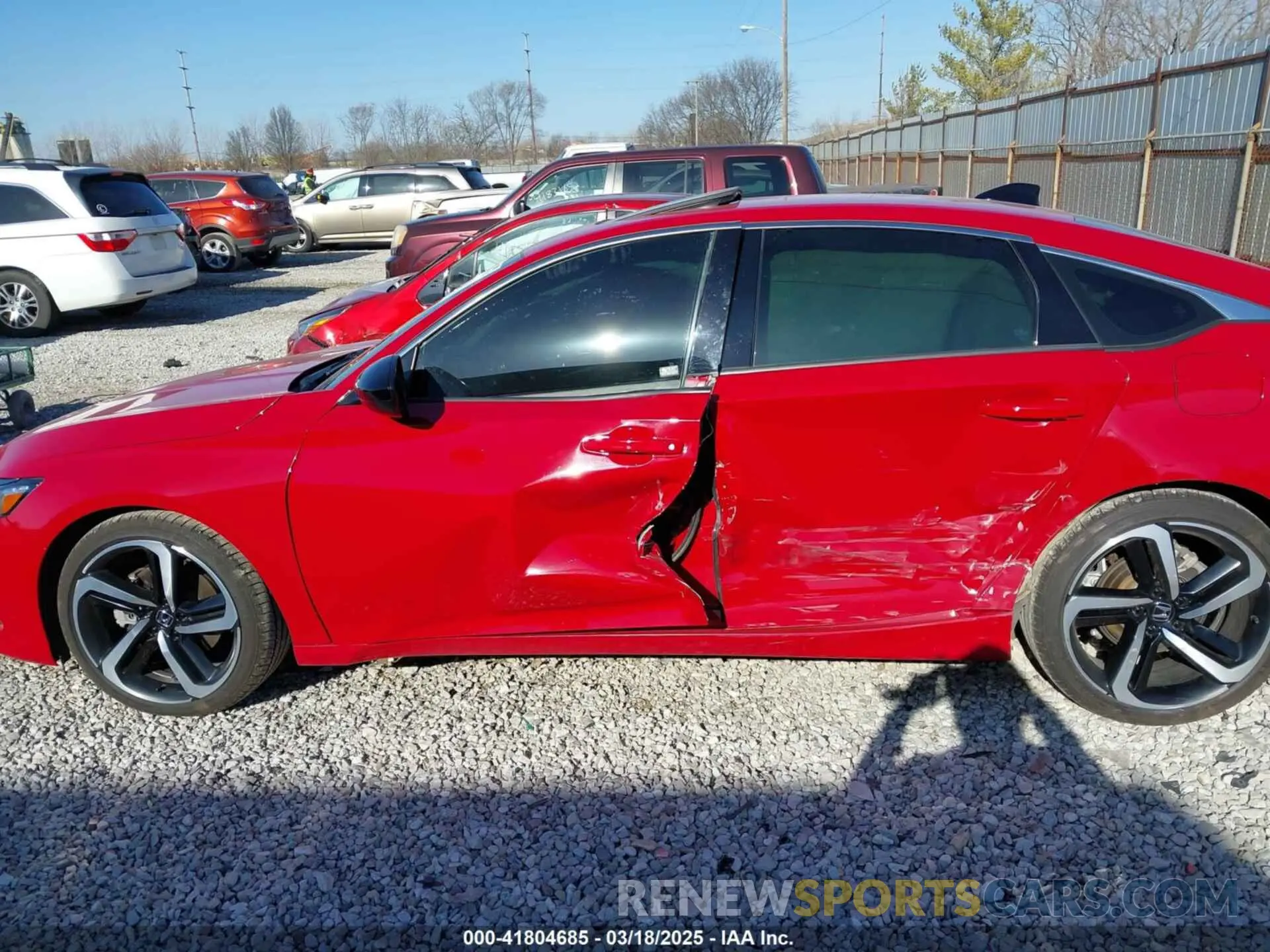 14 Photograph of a damaged car 1HGCV2F33MA007506 HONDA ACCORD 2021