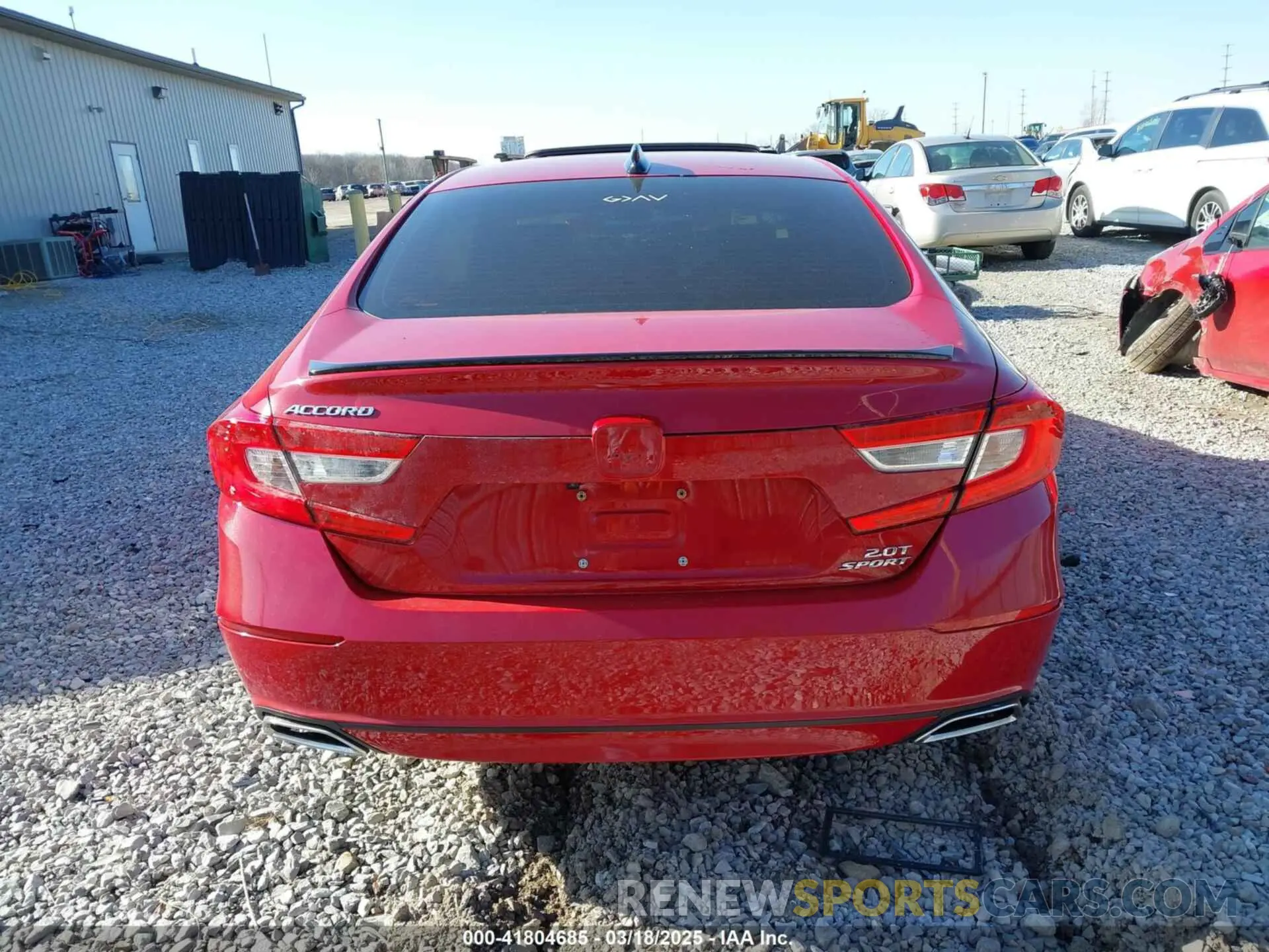 16 Photograph of a damaged car 1HGCV2F33MA007506 HONDA ACCORD 2021