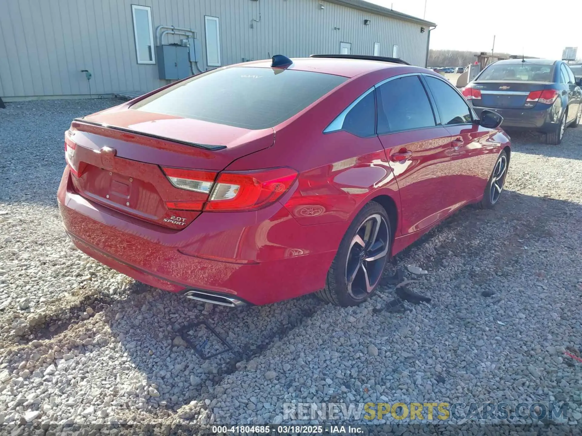 4 Photograph of a damaged car 1HGCV2F33MA007506 HONDA ACCORD 2021