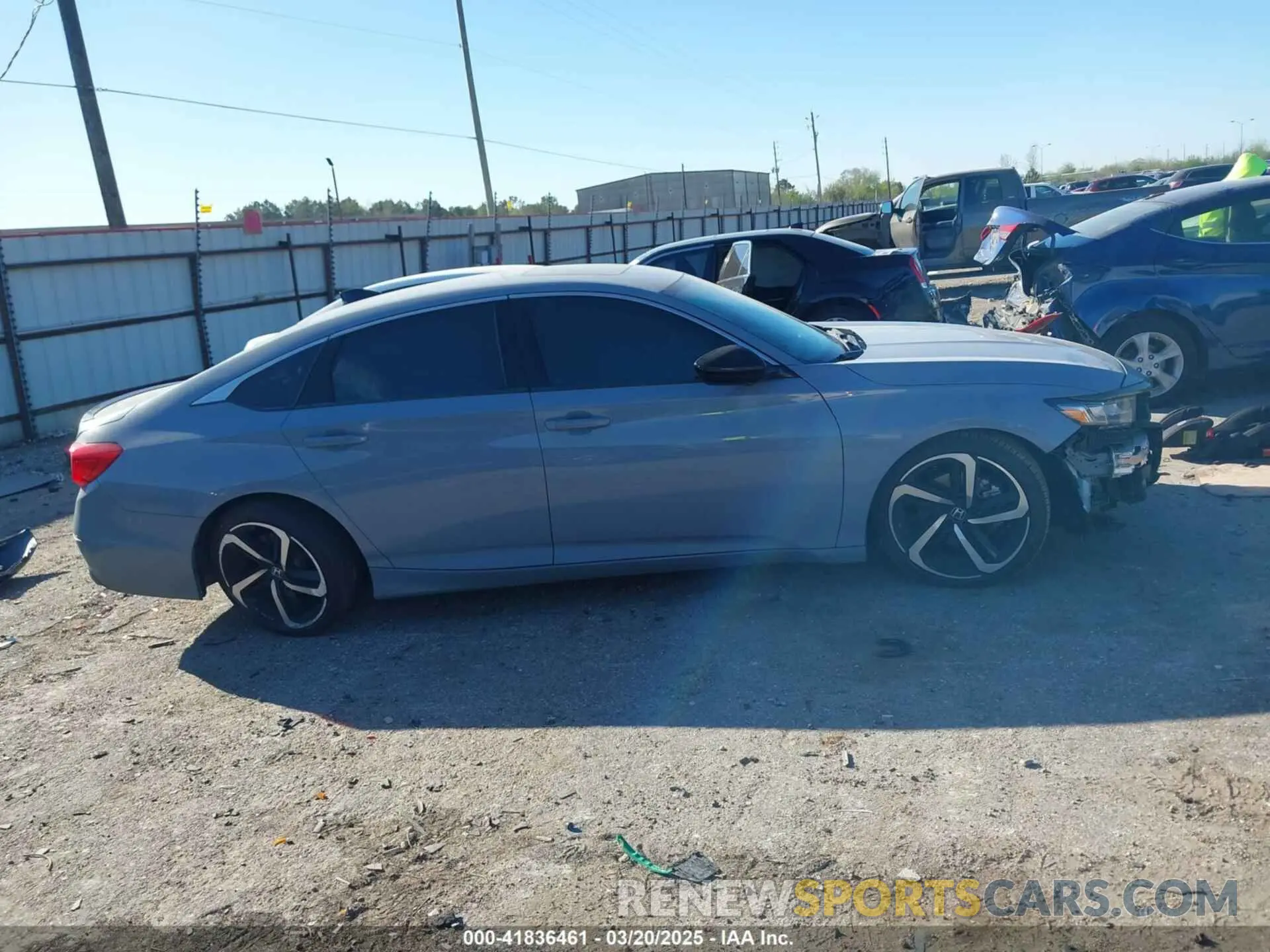 13 Photograph of a damaged car 1HGCV2F33MA029845 HONDA ACCORD 2021