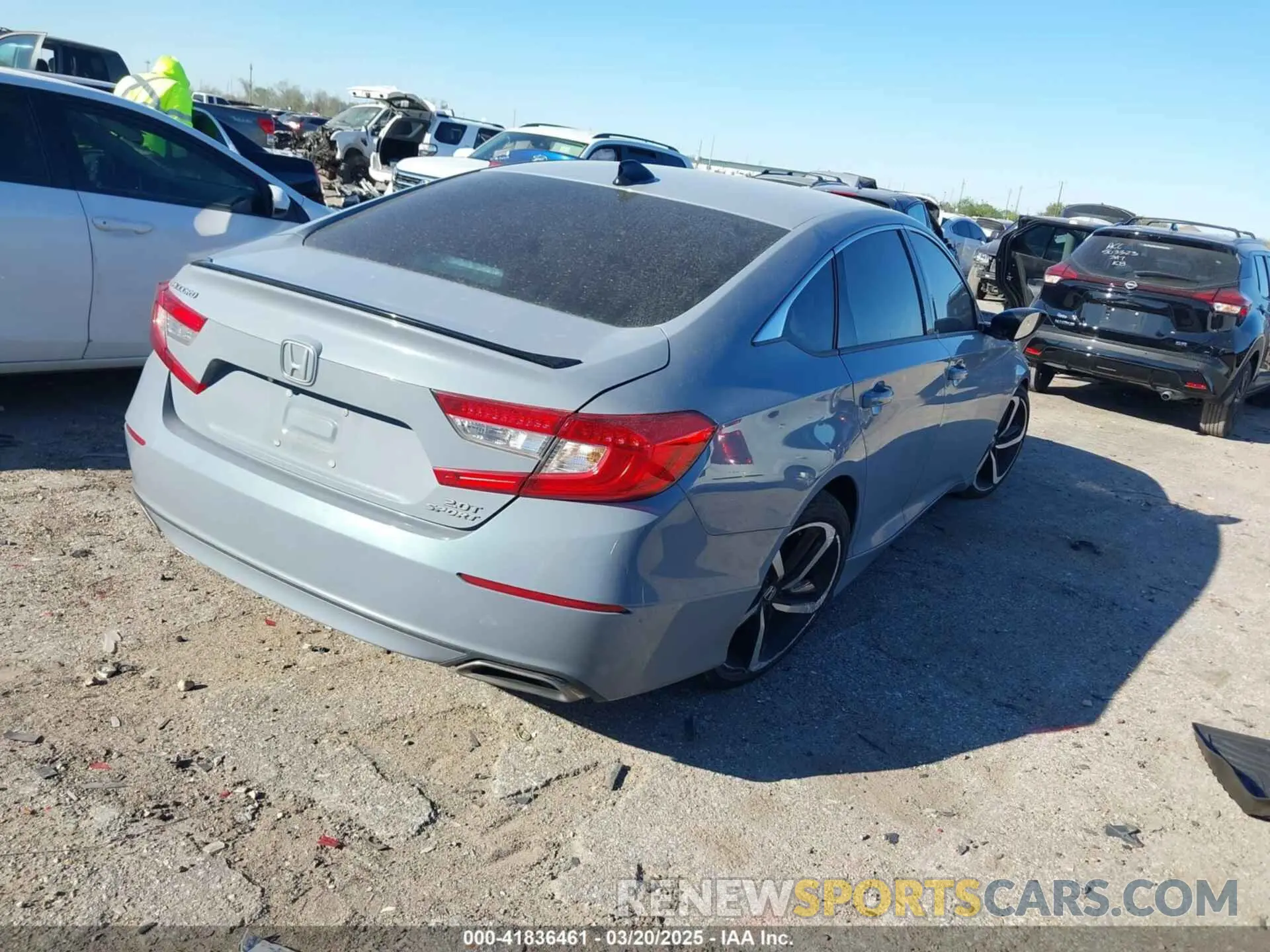 4 Photograph of a damaged car 1HGCV2F33MA029845 HONDA ACCORD 2021