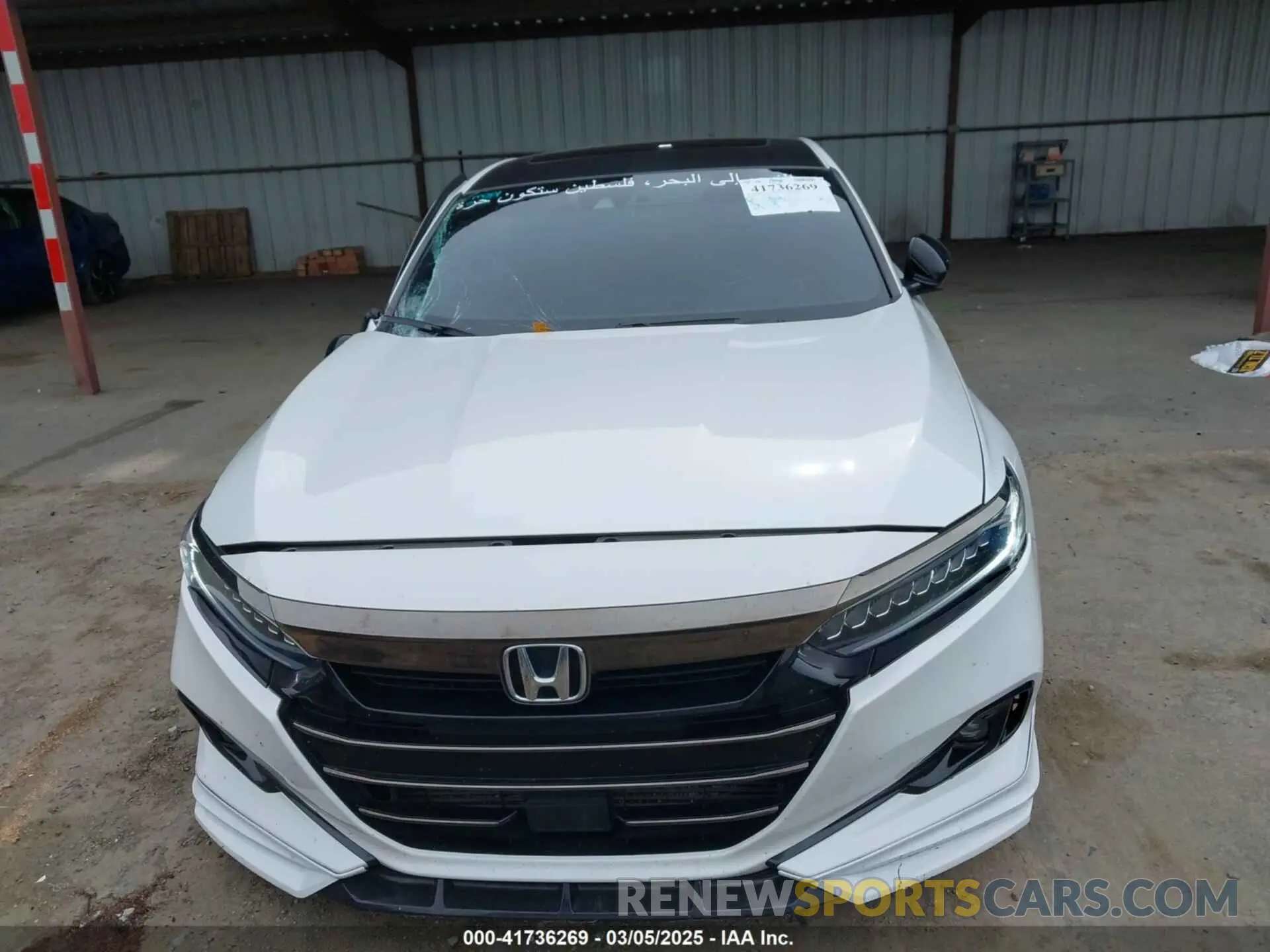 12 Photograph of a damaged car 1HGCV2F34MA002962 HONDA ACCORD 2021
