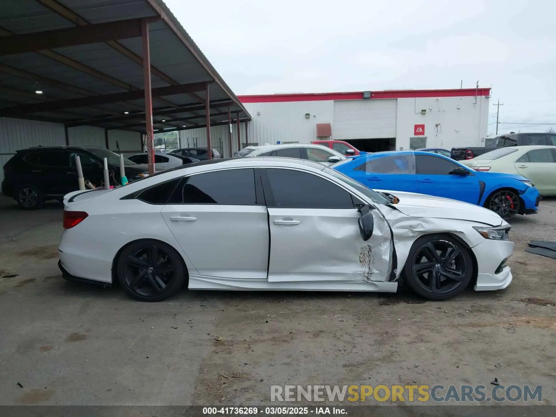 13 Photograph of a damaged car 1HGCV2F34MA002962 HONDA ACCORD 2021