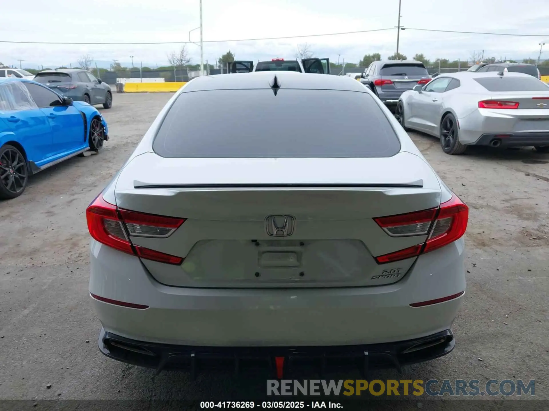 16 Photograph of a damaged car 1HGCV2F34MA002962 HONDA ACCORD 2021