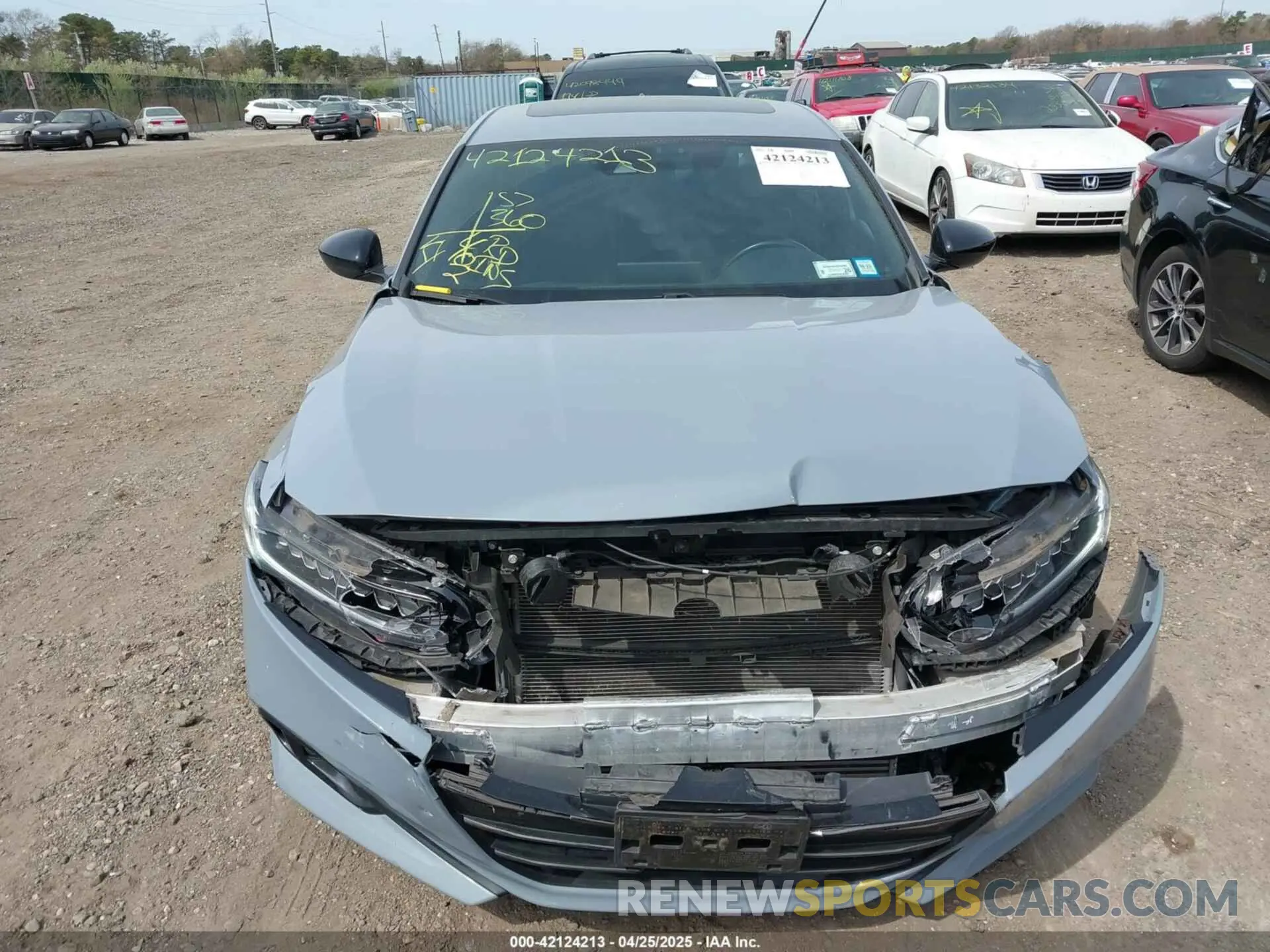 12 Photograph of a damaged car 1HGCV2F34MA018675 HONDA ACCORD 2021