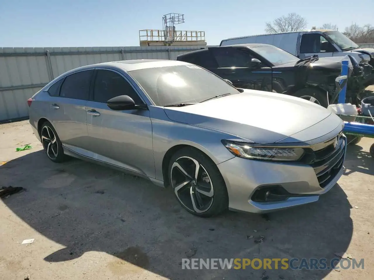 4 Photograph of a damaged car 1HGCV2F34MA021785 HONDA ACCORD 2021