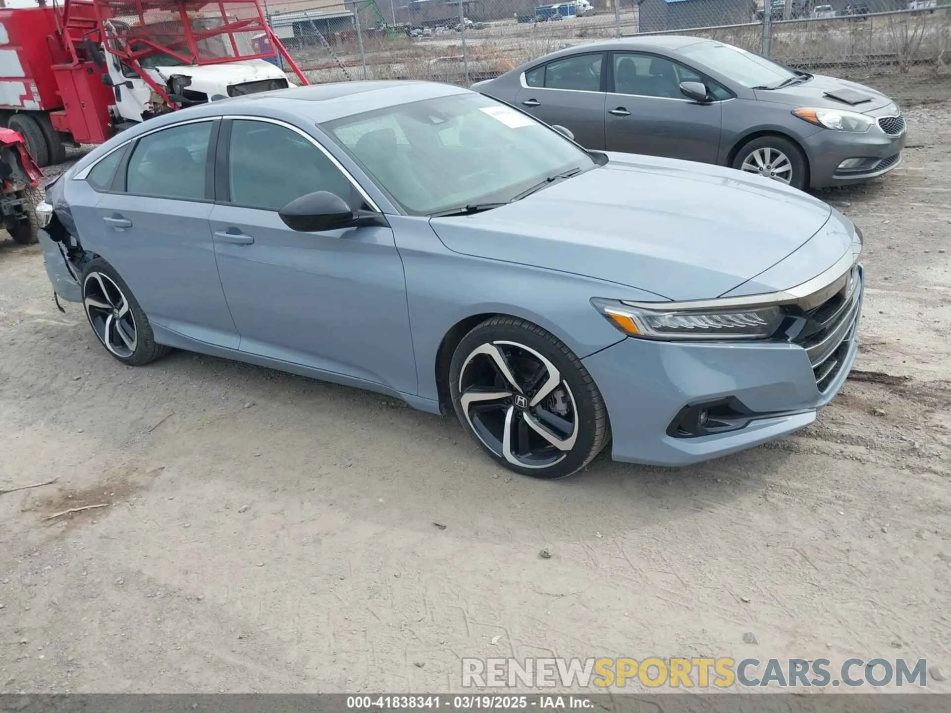 1 Photograph of a damaged car 1HGCV2F34MA029756 HONDA ACCORD 2021