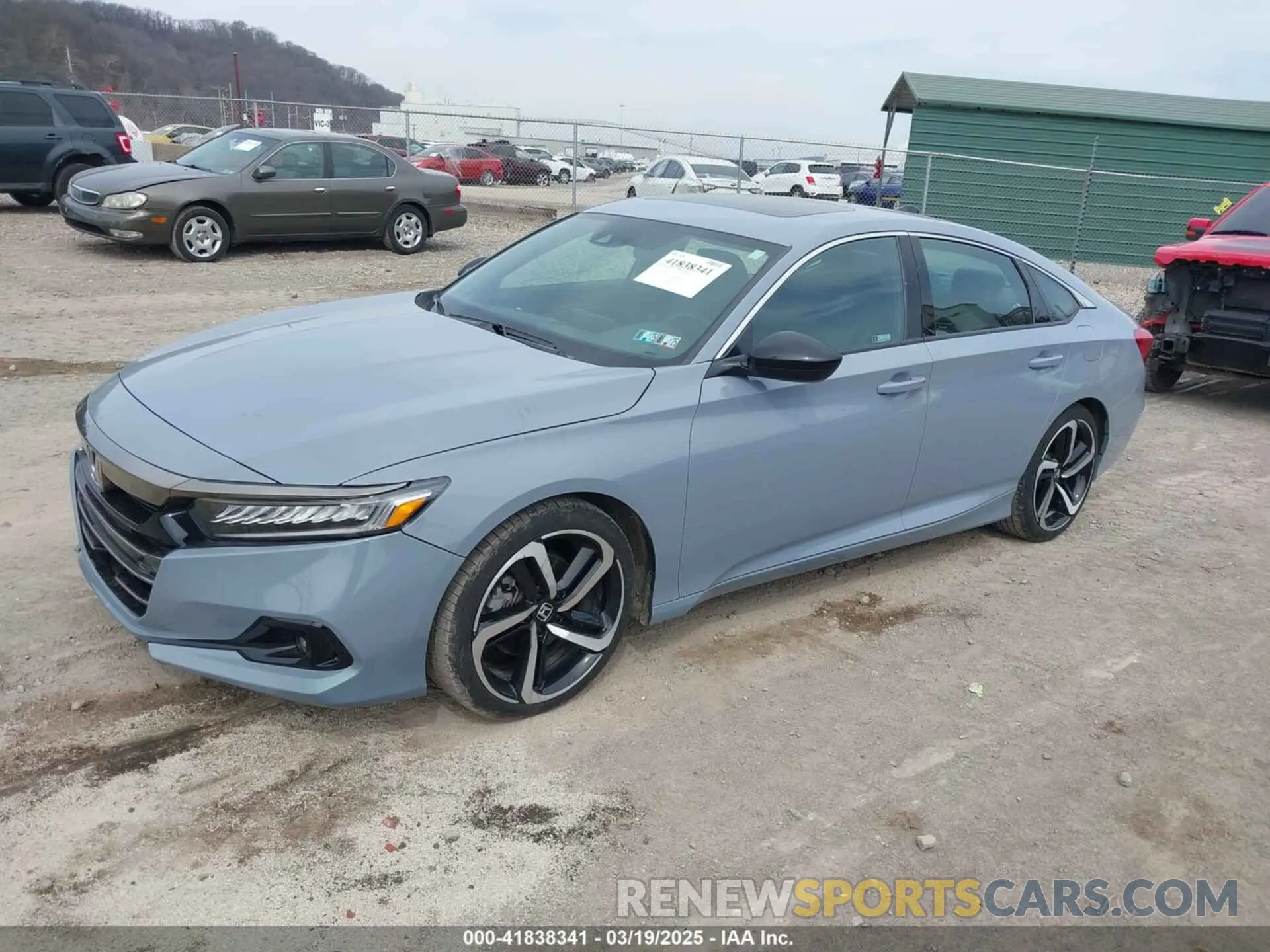 2 Photograph of a damaged car 1HGCV2F34MA029756 HONDA ACCORD 2021