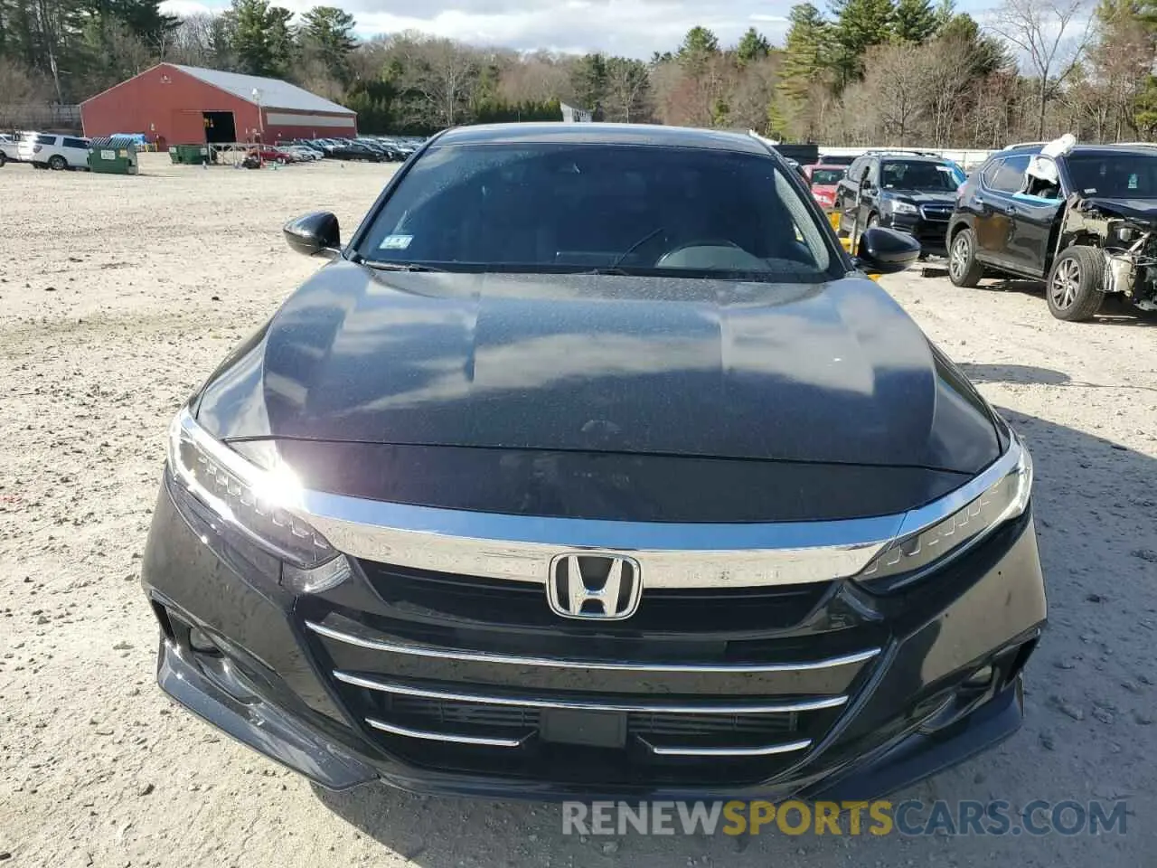 5 Photograph of a damaged car 1HGCV2F35MA005322 HONDA ACCORD 2021