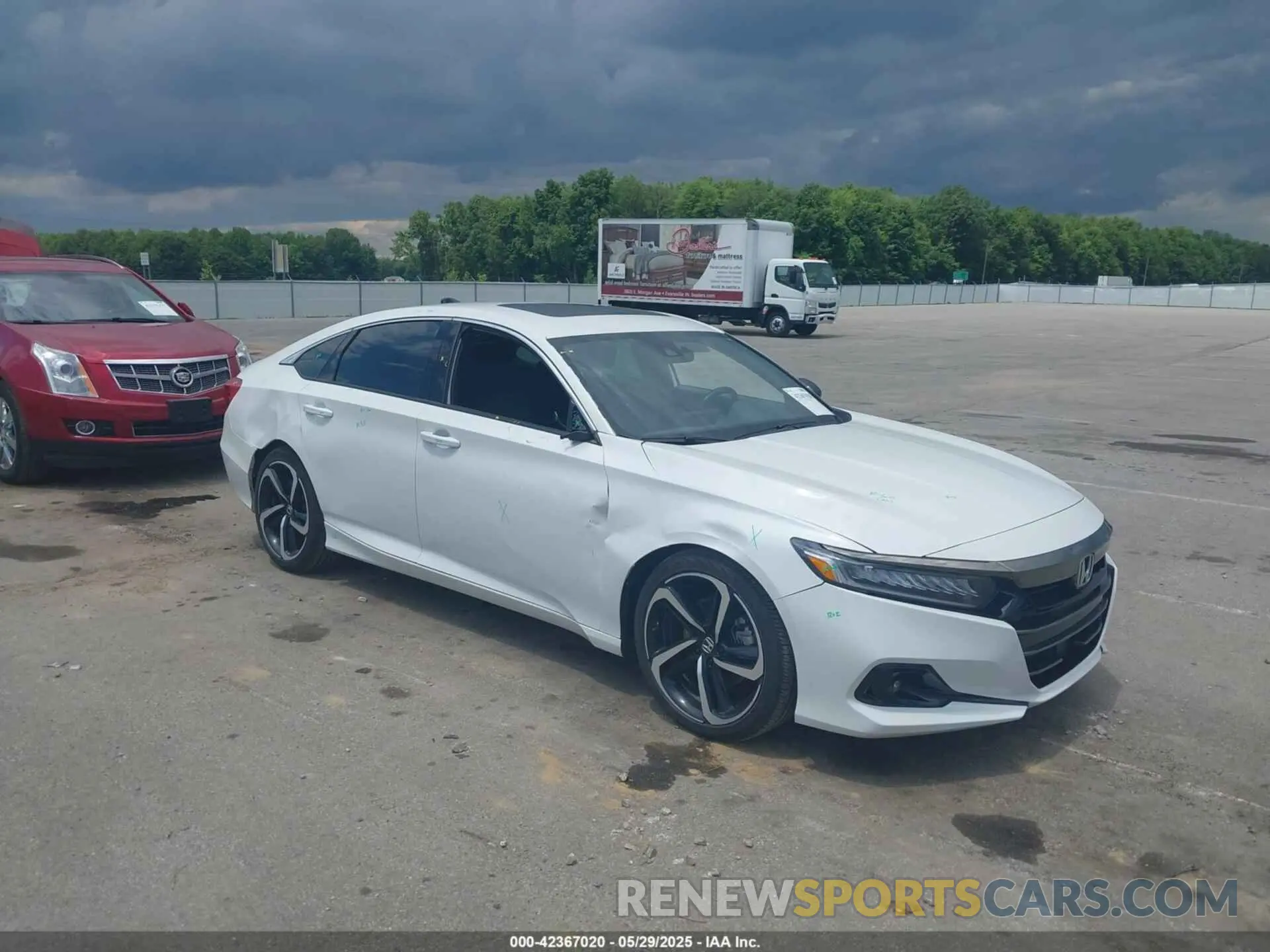 1 Photograph of a damaged car 1HGCV2F35MA005482 HONDA ACCORD 2021