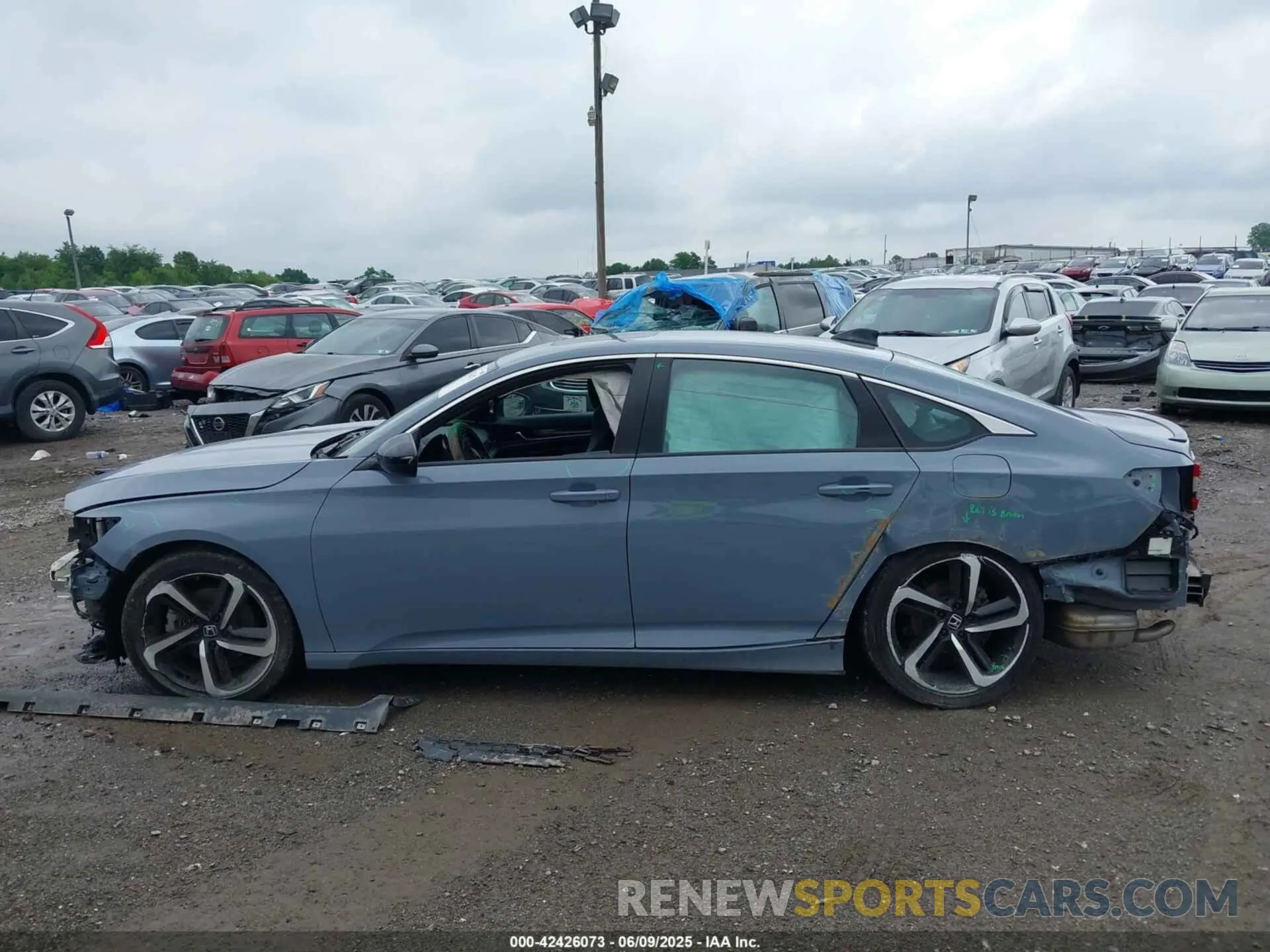 14 Photograph of a damaged car 1HGCV2F35MA013078 HONDA ACCORD 2021