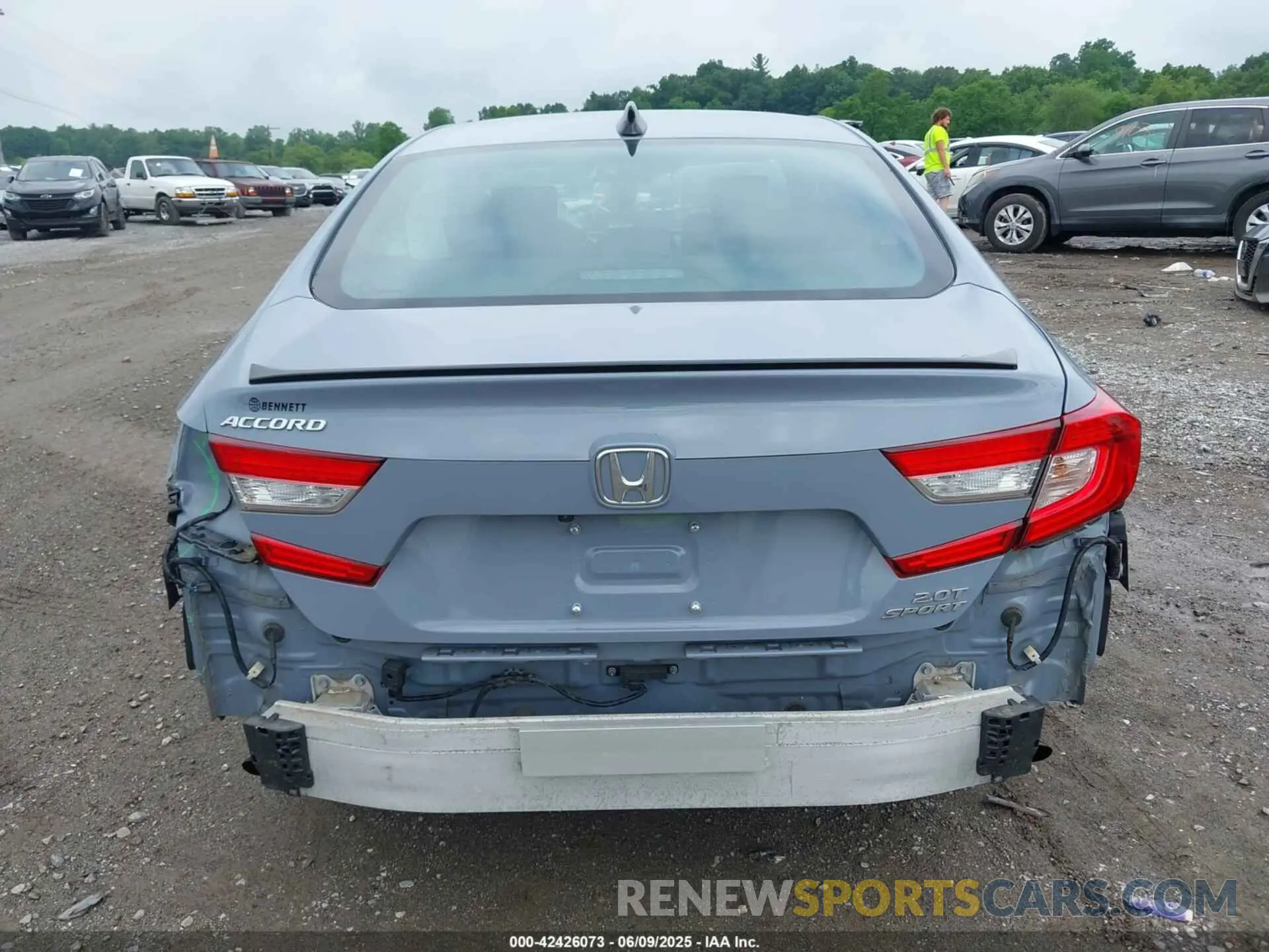16 Photograph of a damaged car 1HGCV2F35MA013078 HONDA ACCORD 2021