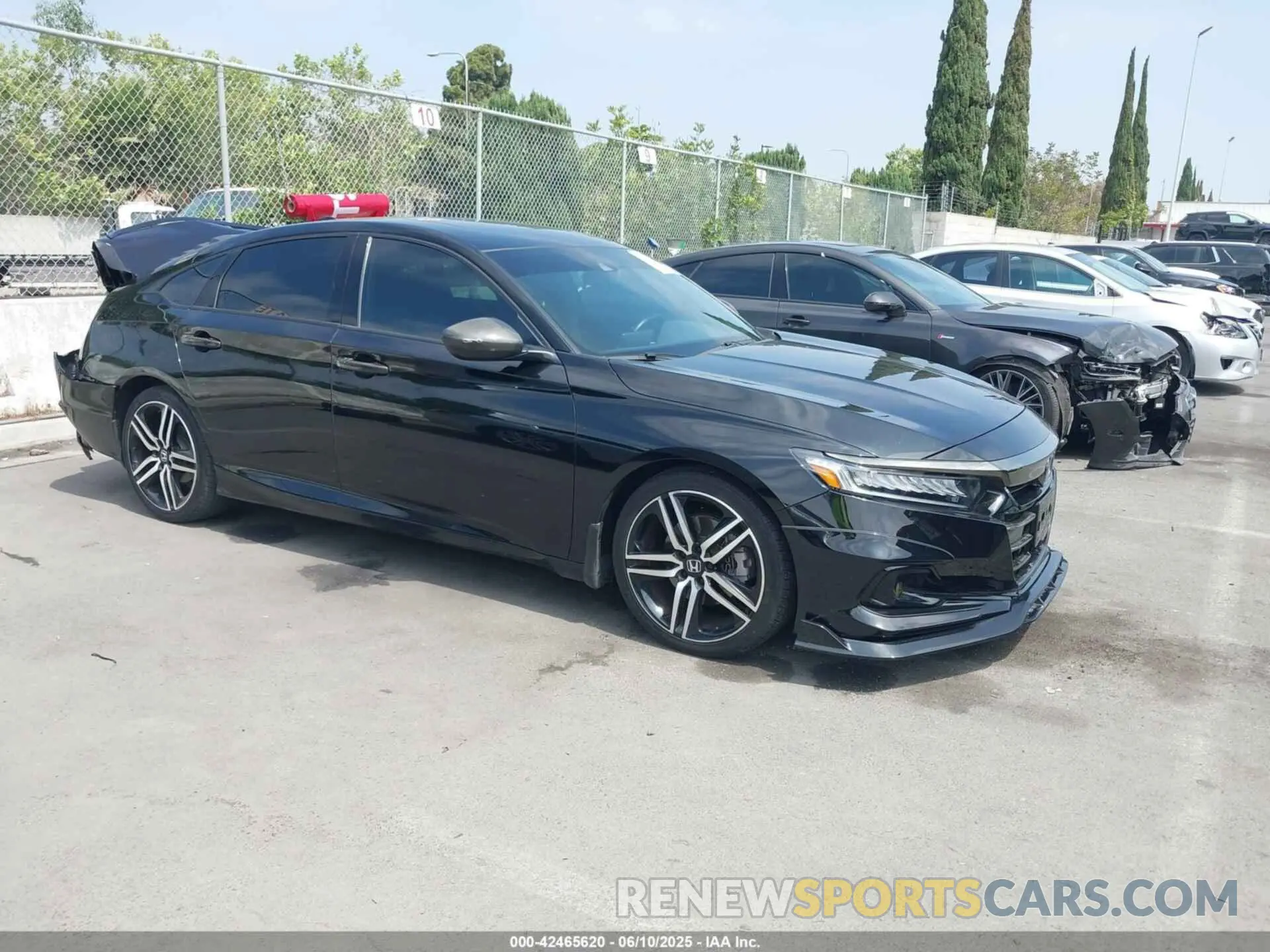 1 Photograph of a damaged car 1HGCV2F35MA025179 HONDA ACCORD 2021
