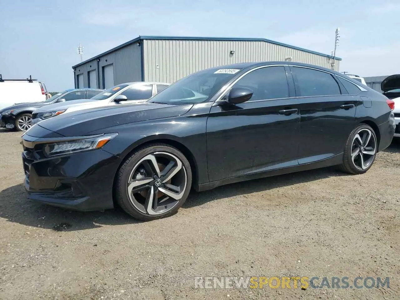 1 Photograph of a damaged car 1HGCV2F36MA010819 HONDA ACCORD 2021