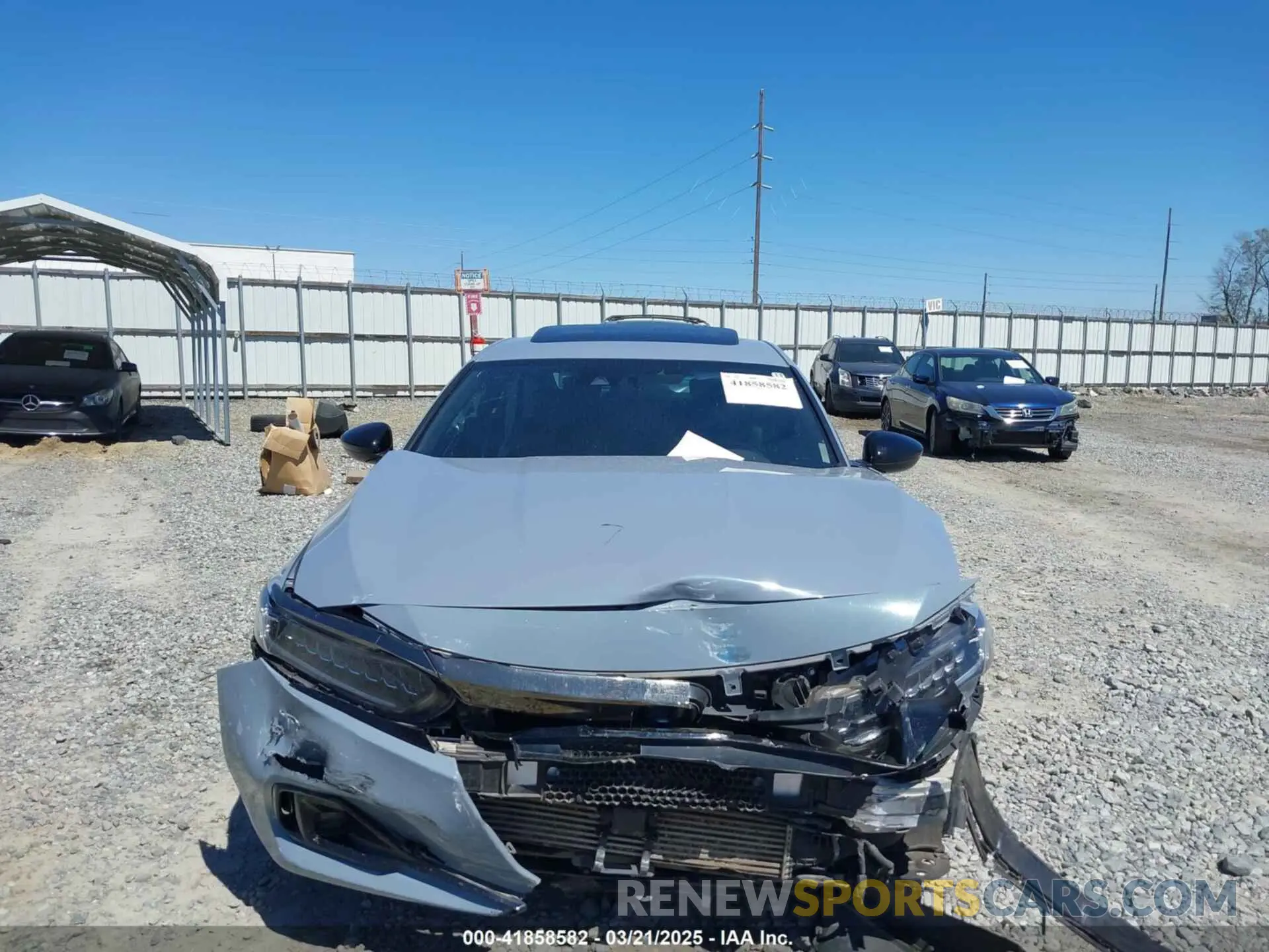 12 Photograph of a damaged car 1HGCV2F37MA016225 HONDA ACCORD 2021