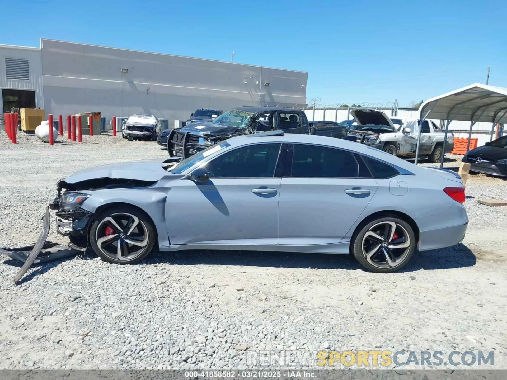 14 Photograph of a damaged car 1HGCV2F37MA016225 HONDA ACCORD 2021