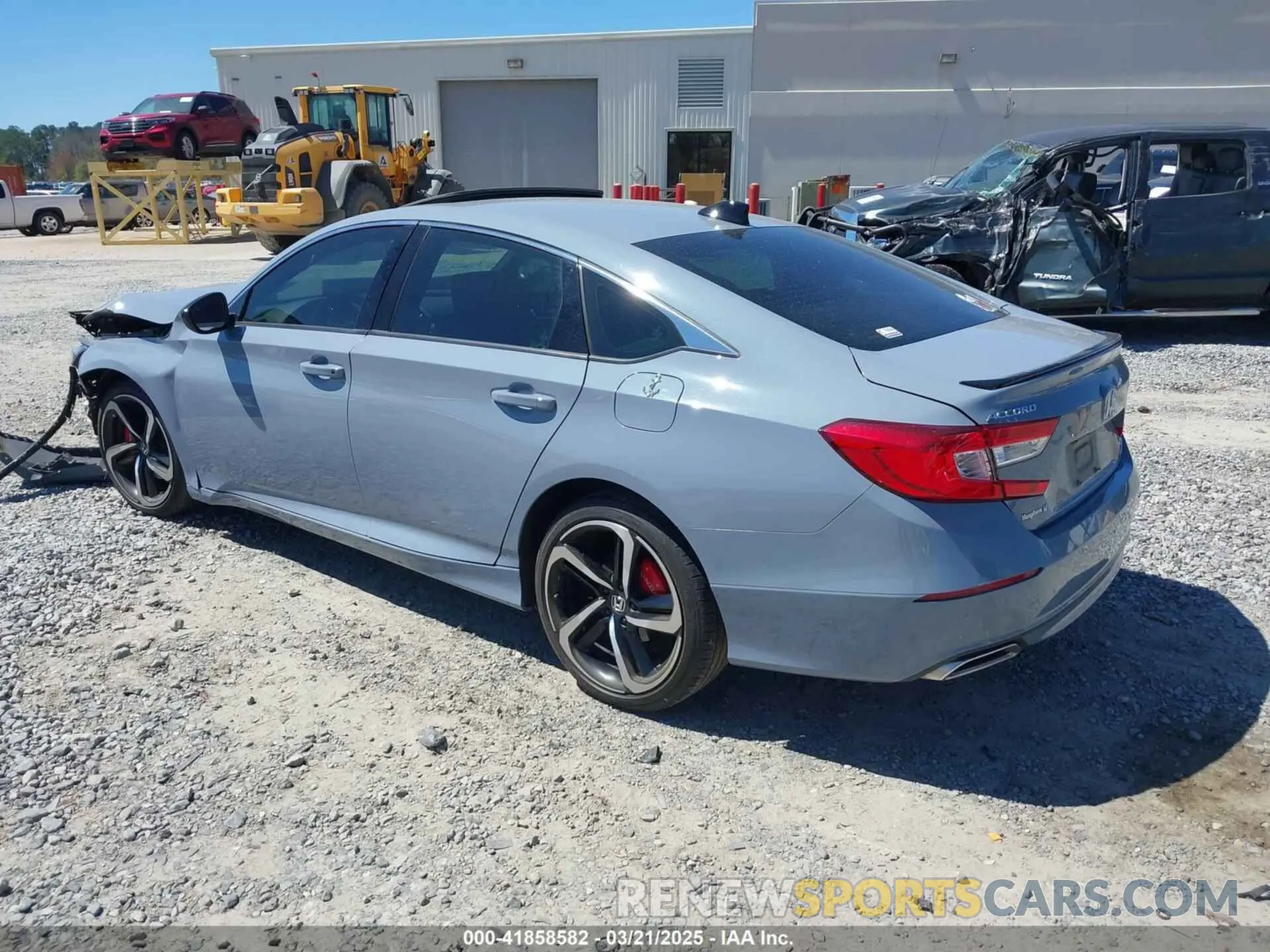 3 Photograph of a damaged car 1HGCV2F37MA016225 HONDA ACCORD 2021