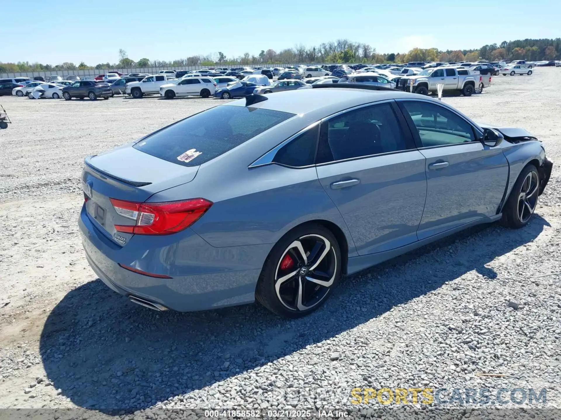 4 Photograph of a damaged car 1HGCV2F37MA016225 HONDA ACCORD 2021