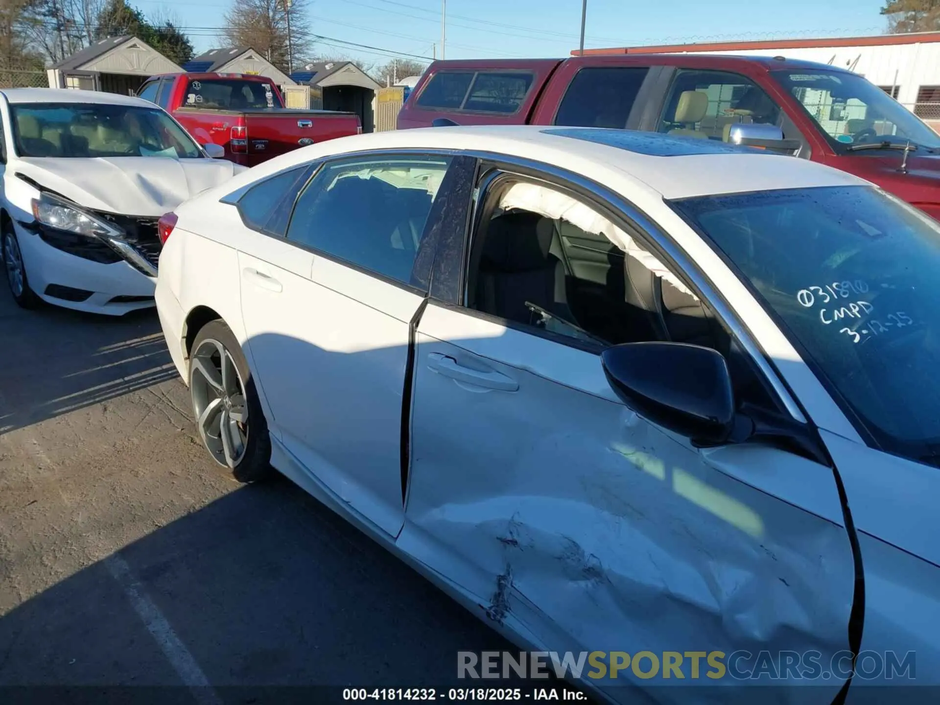 12 Photograph of a damaged car 1HGCV2F37MA031890 HONDA ACCORD 2021