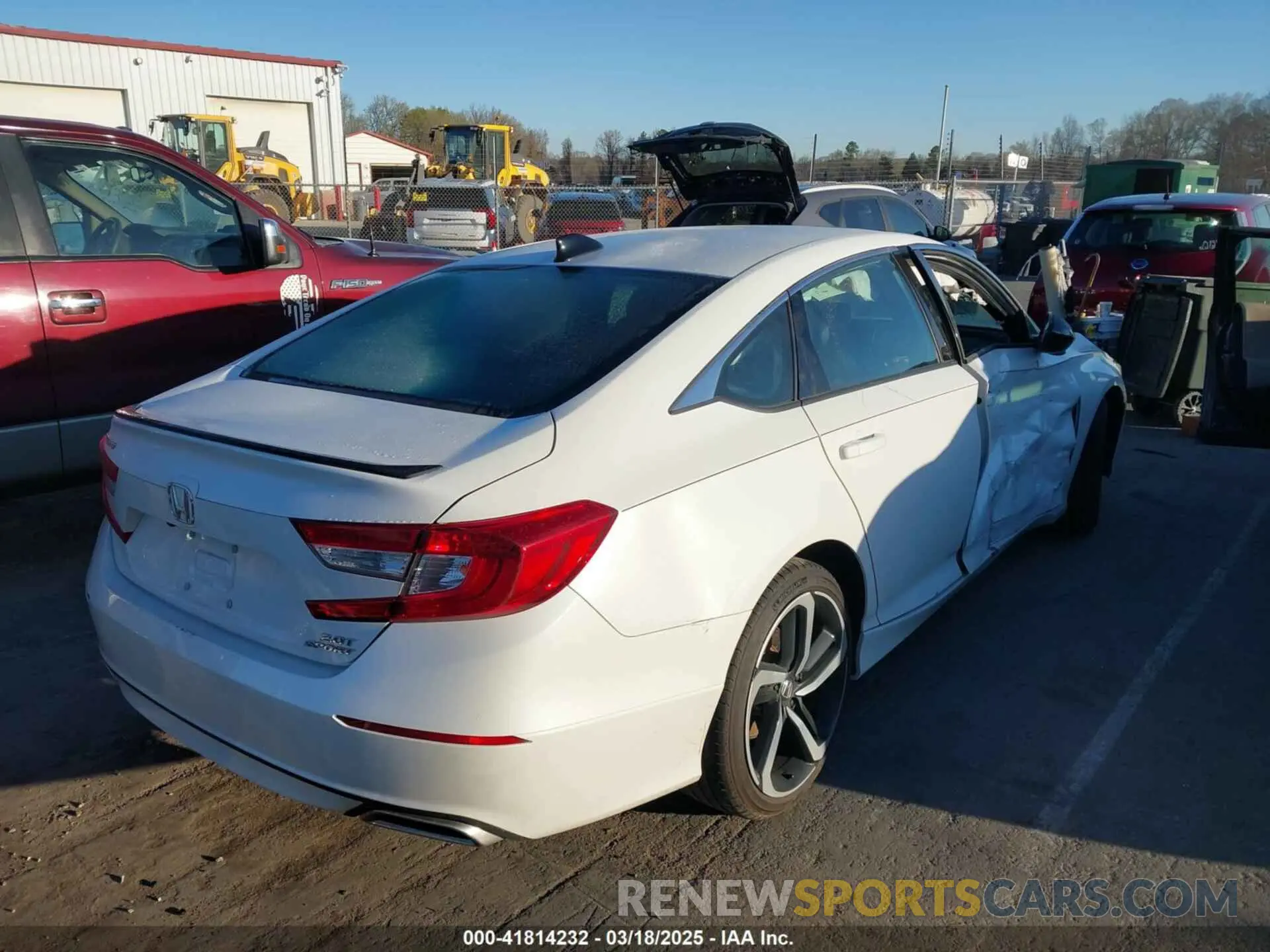 4 Photograph of a damaged car 1HGCV2F37MA031890 HONDA ACCORD 2021