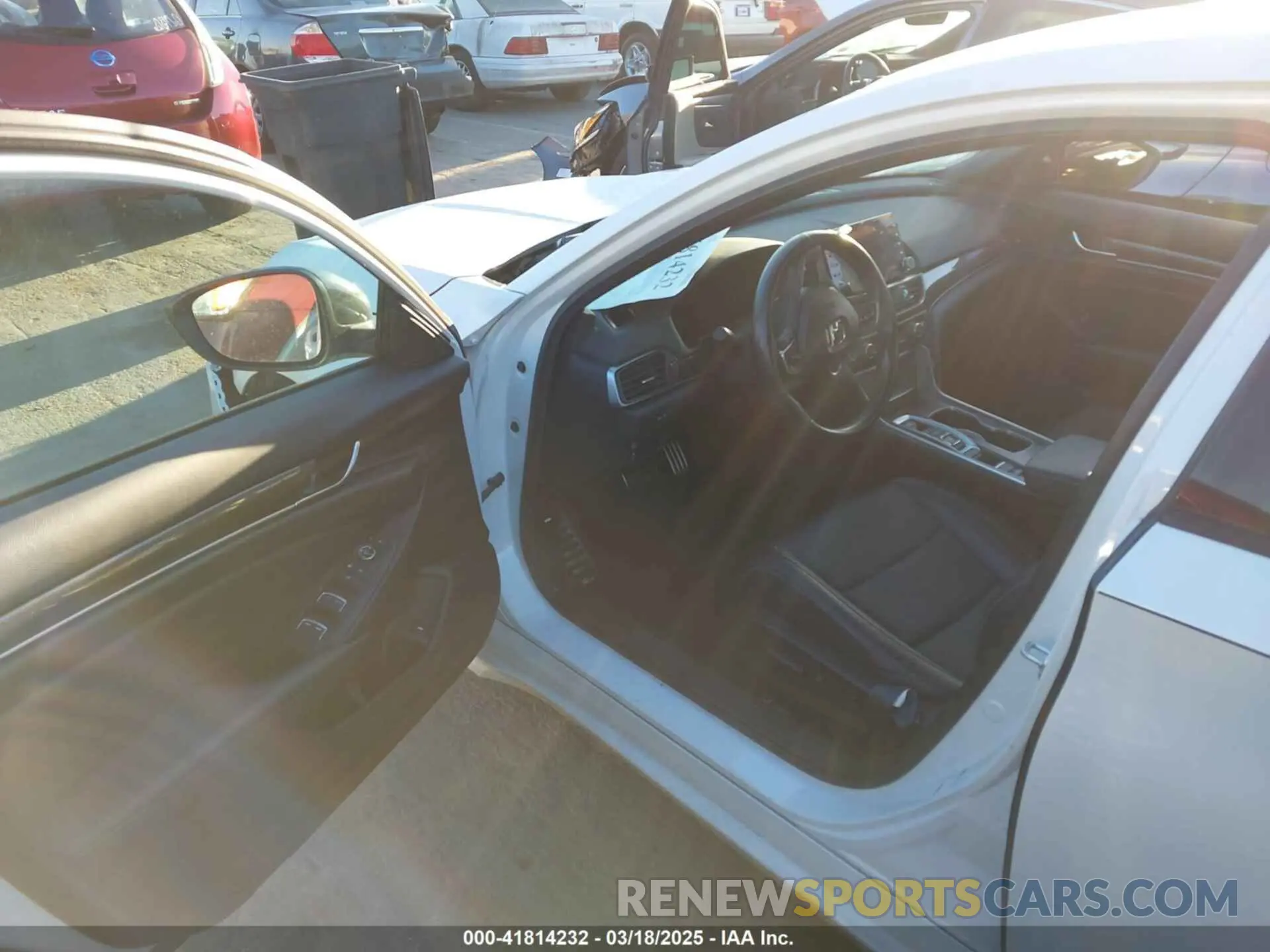 5 Photograph of a damaged car 1HGCV2F37MA031890 HONDA ACCORD 2021