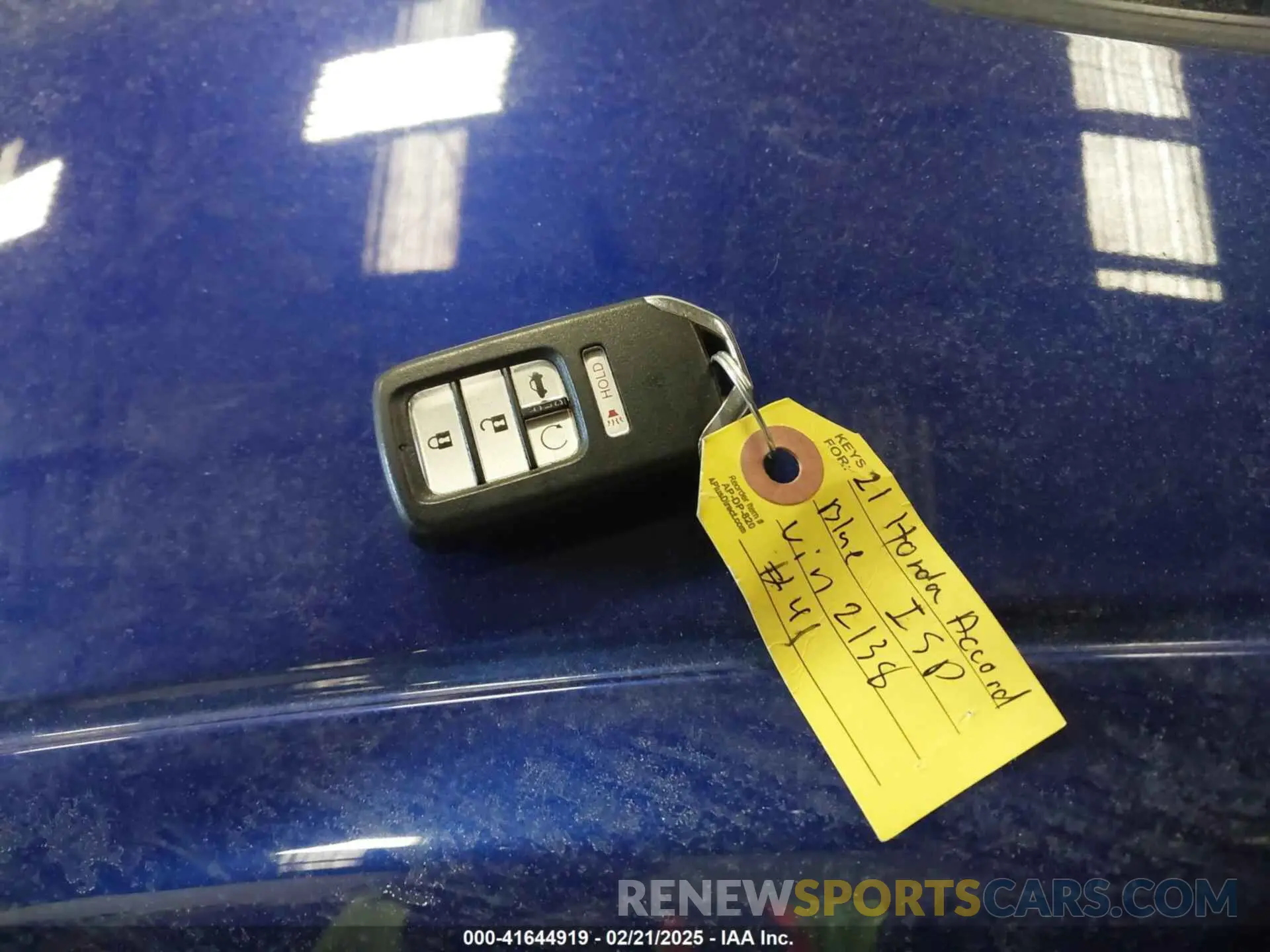11 Photograph of a damaged car 1HGCV2F38MA002138 HONDA ACCORD 2021