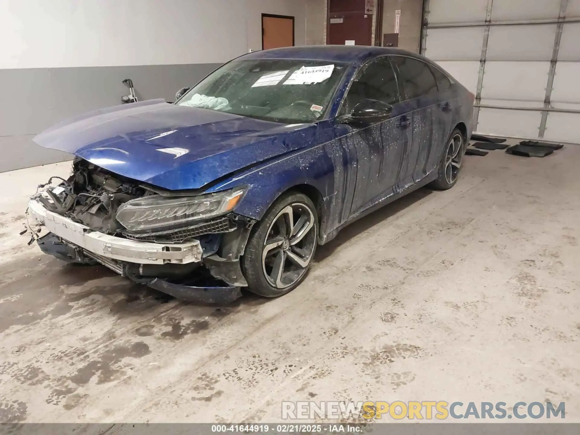 2 Photograph of a damaged car 1HGCV2F38MA002138 HONDA ACCORD 2021