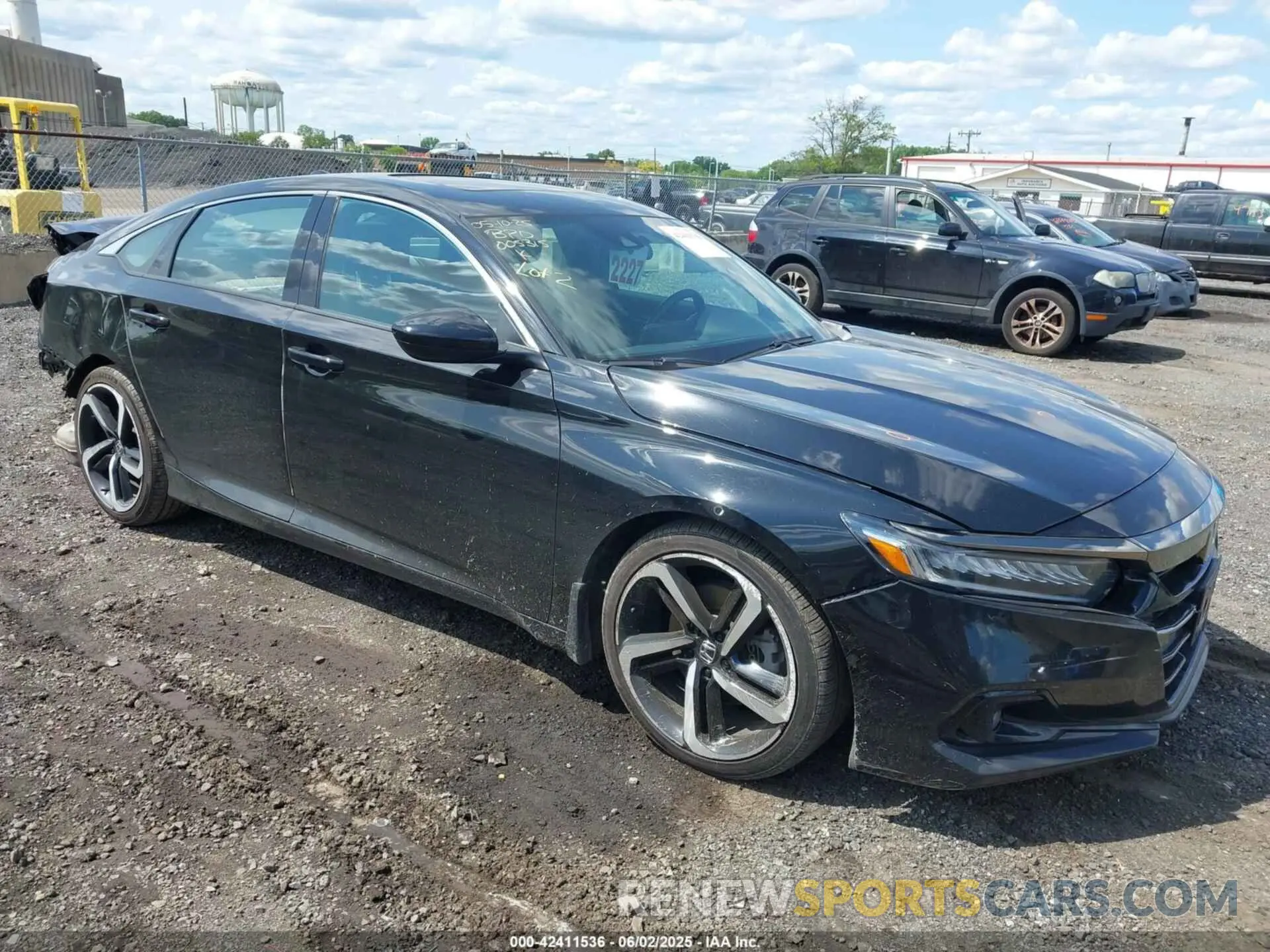 1 Photograph of a damaged car 1HGCV2F38MA005315 HONDA ACCORD 2021