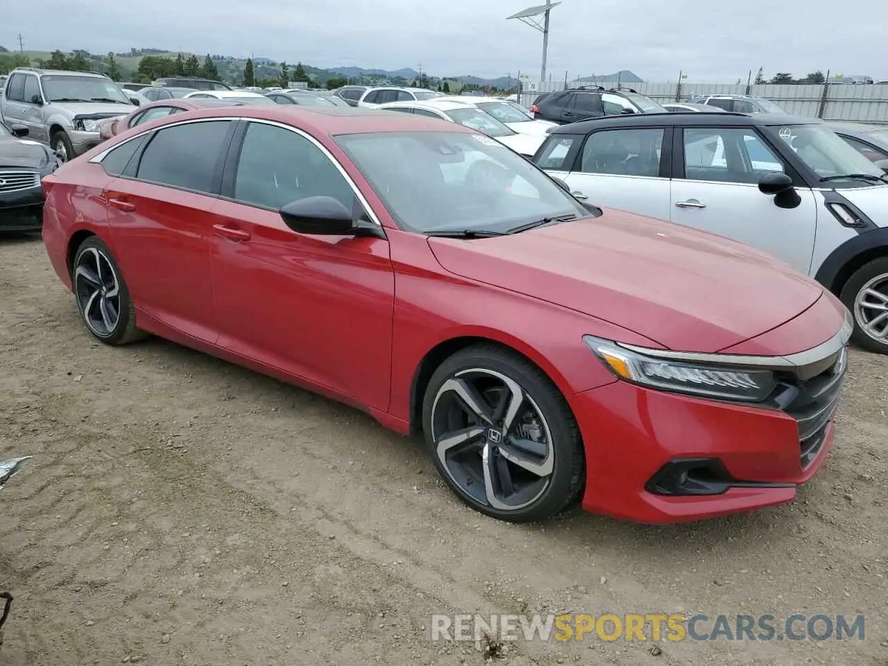 4 Photograph of a damaged car 1HGCV2F38MA006237 HONDA ACCORD 2021