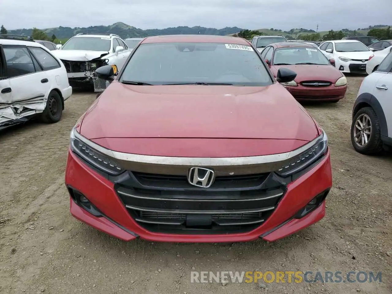 5 Photograph of a damaged car 1HGCV2F38MA006237 HONDA ACCORD 2021