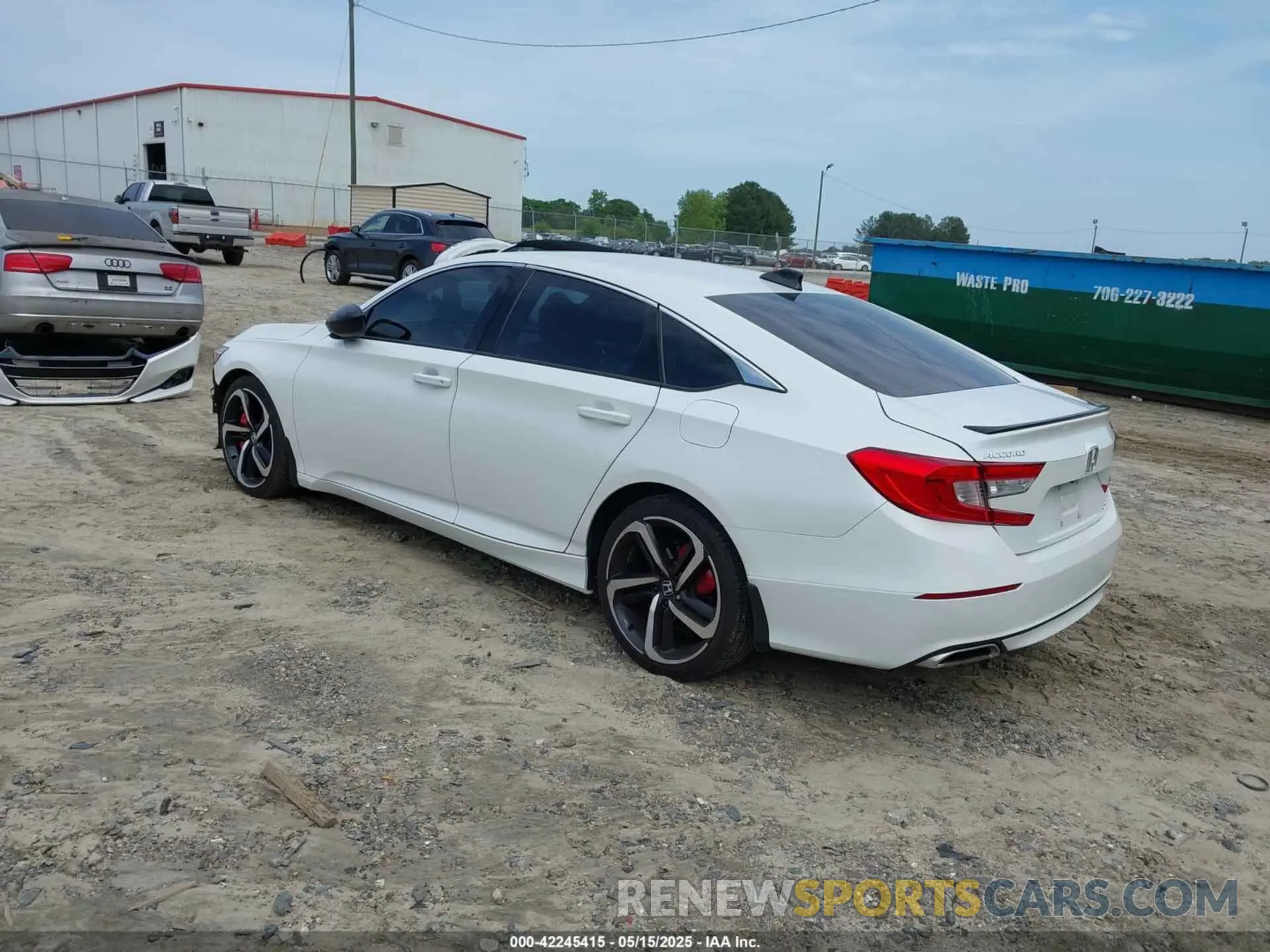 3 Photograph of a damaged car 1HGCV2F38MA011695 HONDA ACCORD 2021