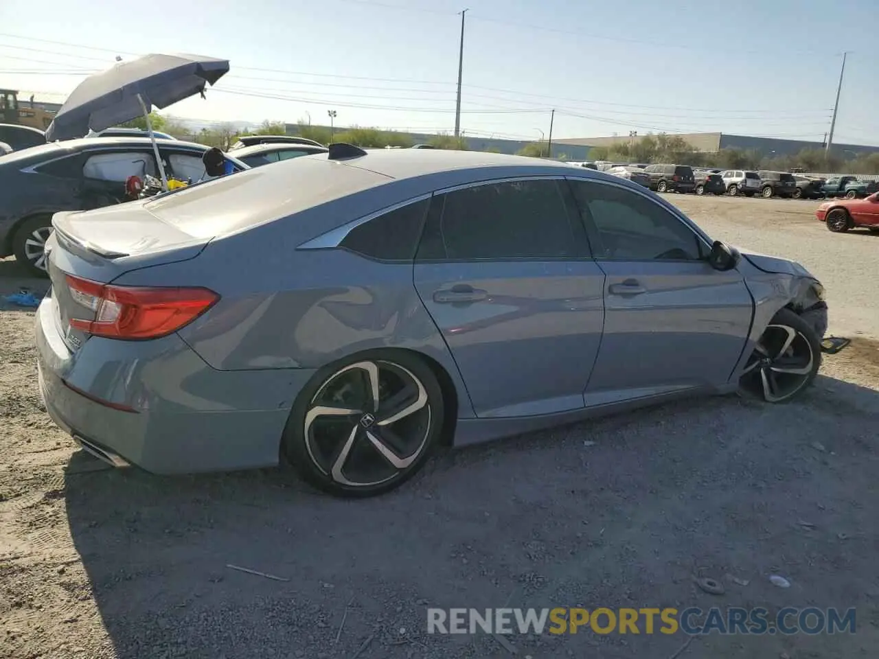 3 Photograph of a damaged car 1HGCV2F38MA013088 HONDA ACCORD 2021