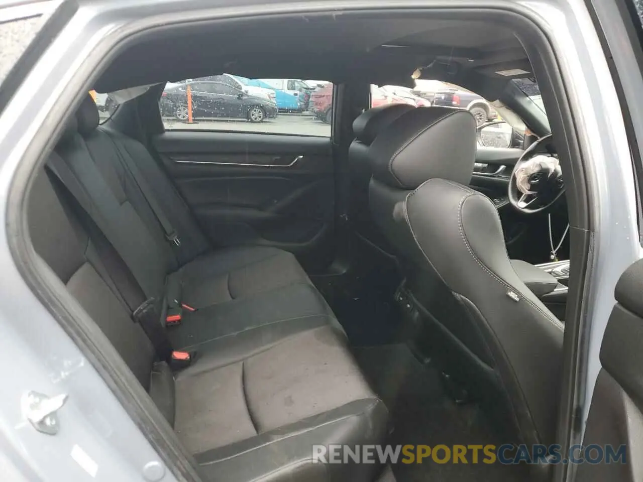 10 Photograph of a damaged car 1HGCV2F38MA017707 HONDA ACCORD 2021