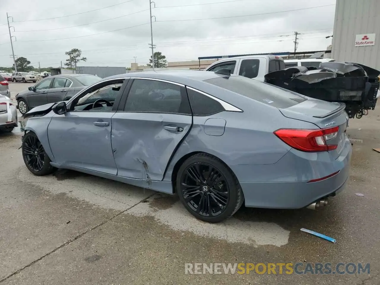 2 Photograph of a damaged car 1HGCV2F38MA017707 HONDA ACCORD 2021