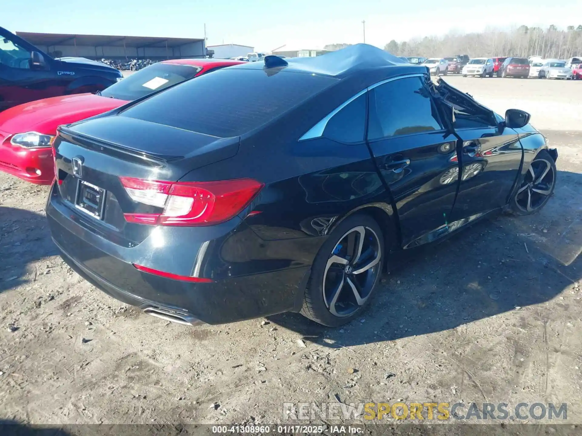 4 Photograph of a damaged car 1HGCV2F38MA020378 HONDA ACCORD 2021