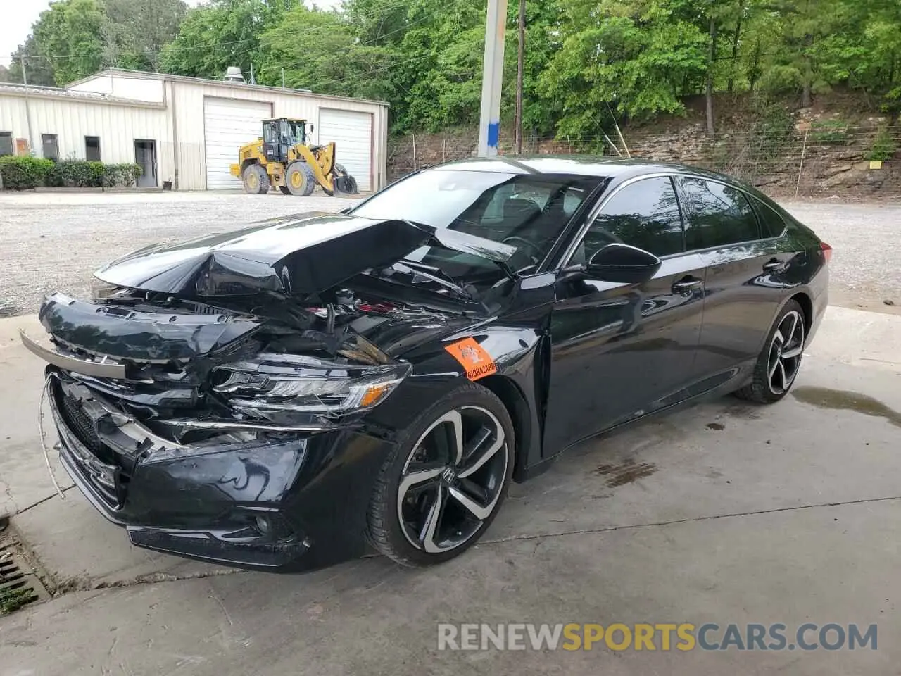 1 Photograph of a damaged car 1HGCV2F38MA023295 HONDA ACCORD 2021