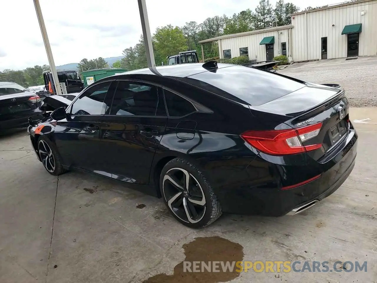 2 Photograph of a damaged car 1HGCV2F38MA023295 HONDA ACCORD 2021