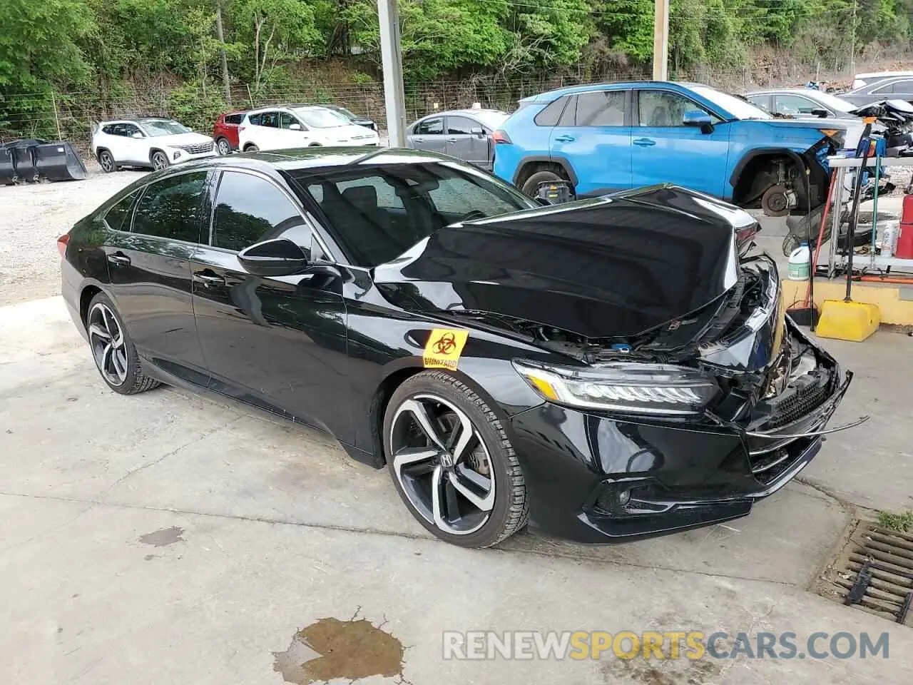 4 Photograph of a damaged car 1HGCV2F38MA023295 HONDA ACCORD 2021